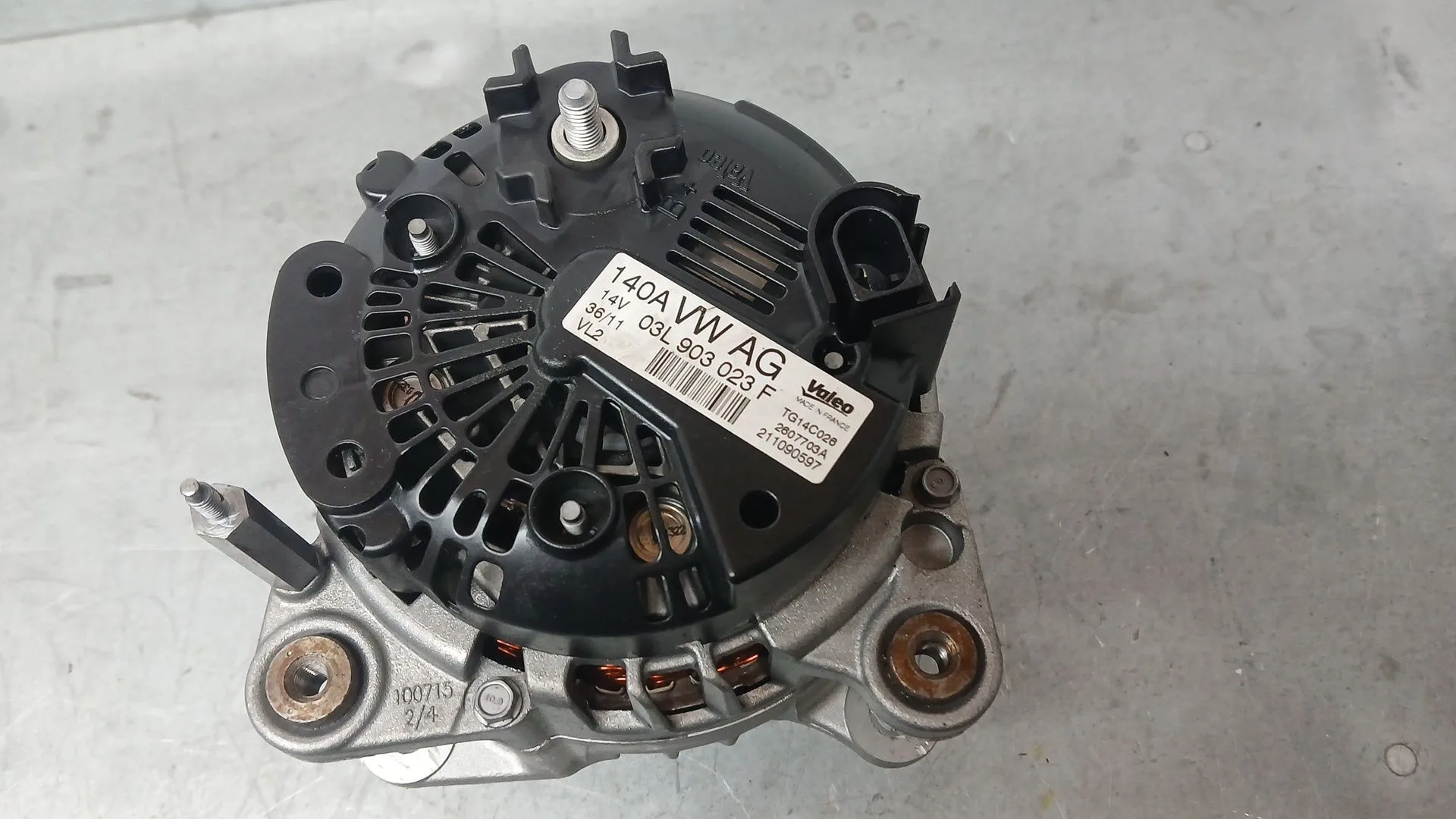 Alternador para Volkswagen Polo V (6R1, 6C1)