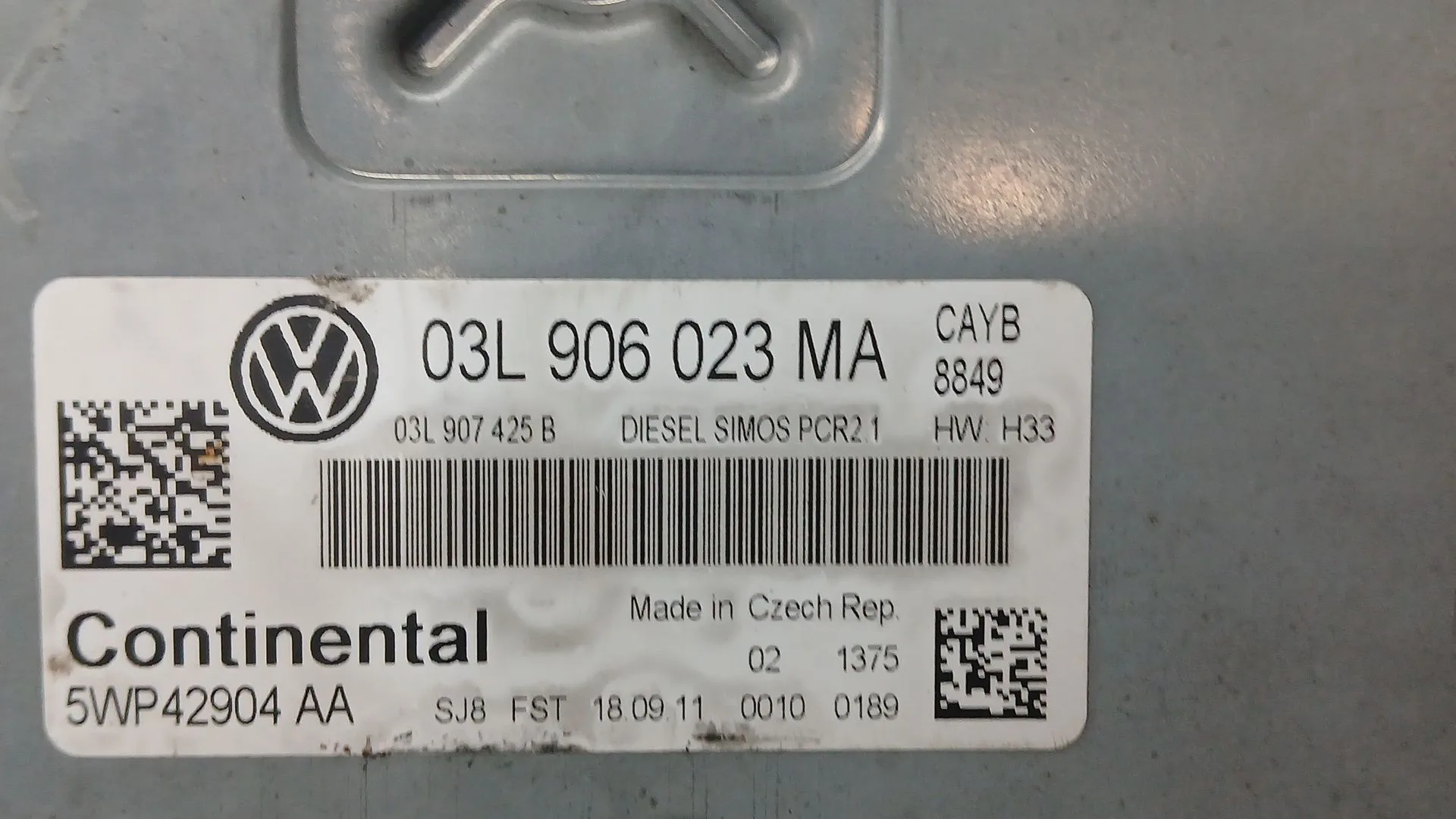 Centralita Motor Uce para Volkswagen Polo V (6R1, 6C1)
