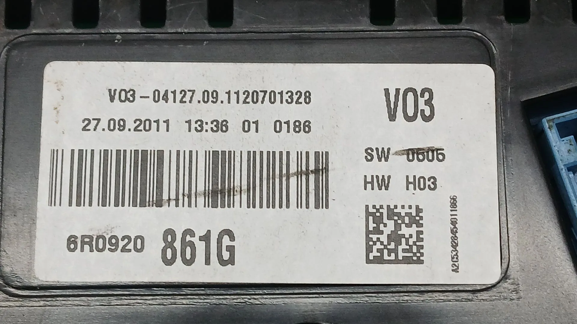 Cuadro Instrumentos para Volkswagen Polo V (6R1, 6C1)