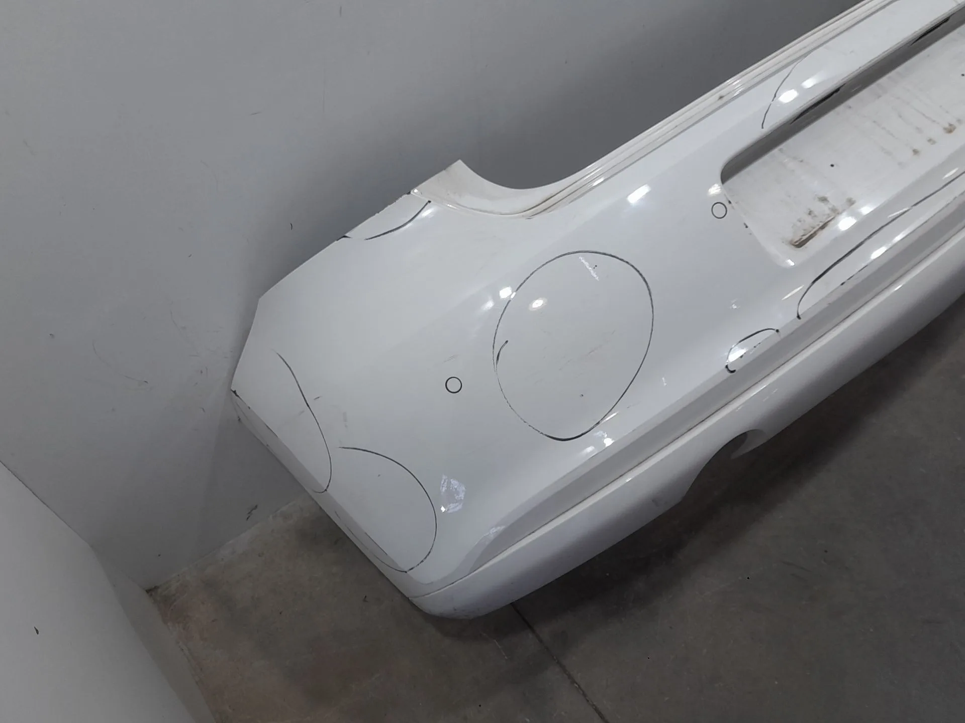 Paragolpes Trasero para Volkswagen Polo V (6R1, 6C1)