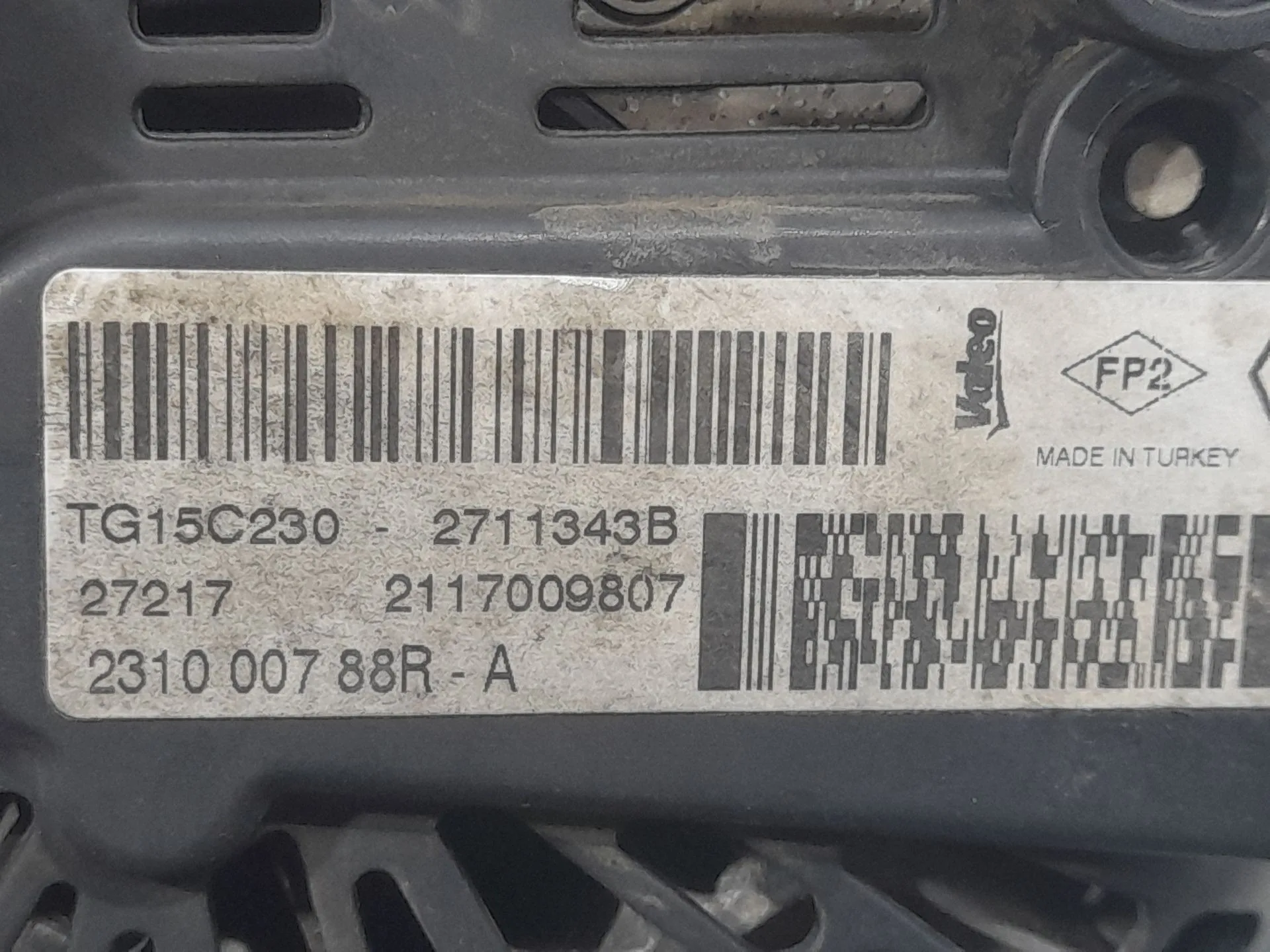 Alternador para Dacia Duster (Hs_)
