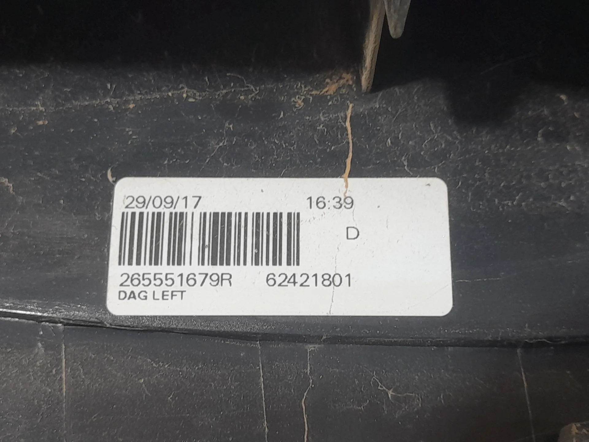 Piloto Trasero Izquierdo para Dacia Duster (Hs_)