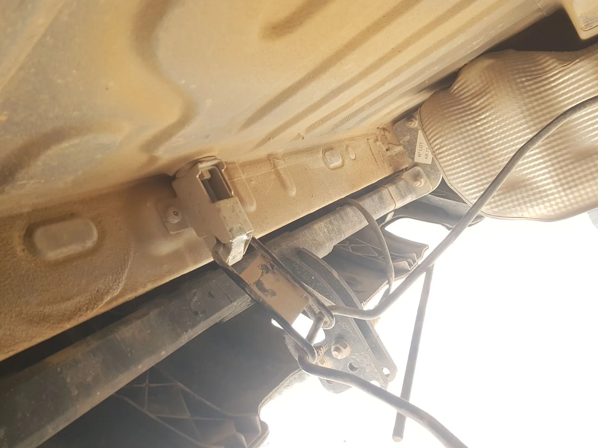 Refuerzo Paragolpes Trasero para Dacia Duster (Hs_)