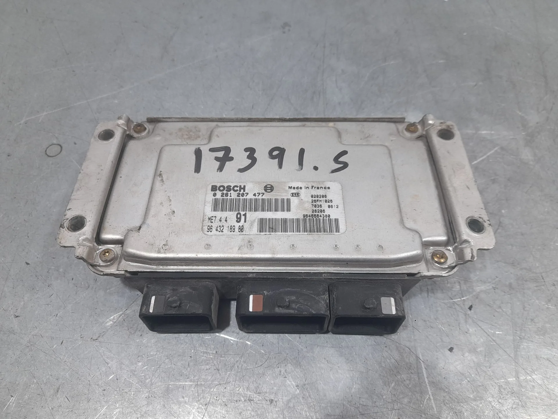 Centralita Motor Uce para Peugeot 206 Cc (2D)