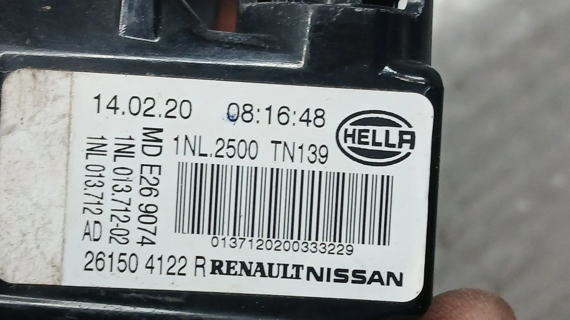 Faro Antiniebla Derecho para Renault Clio V (B7_)