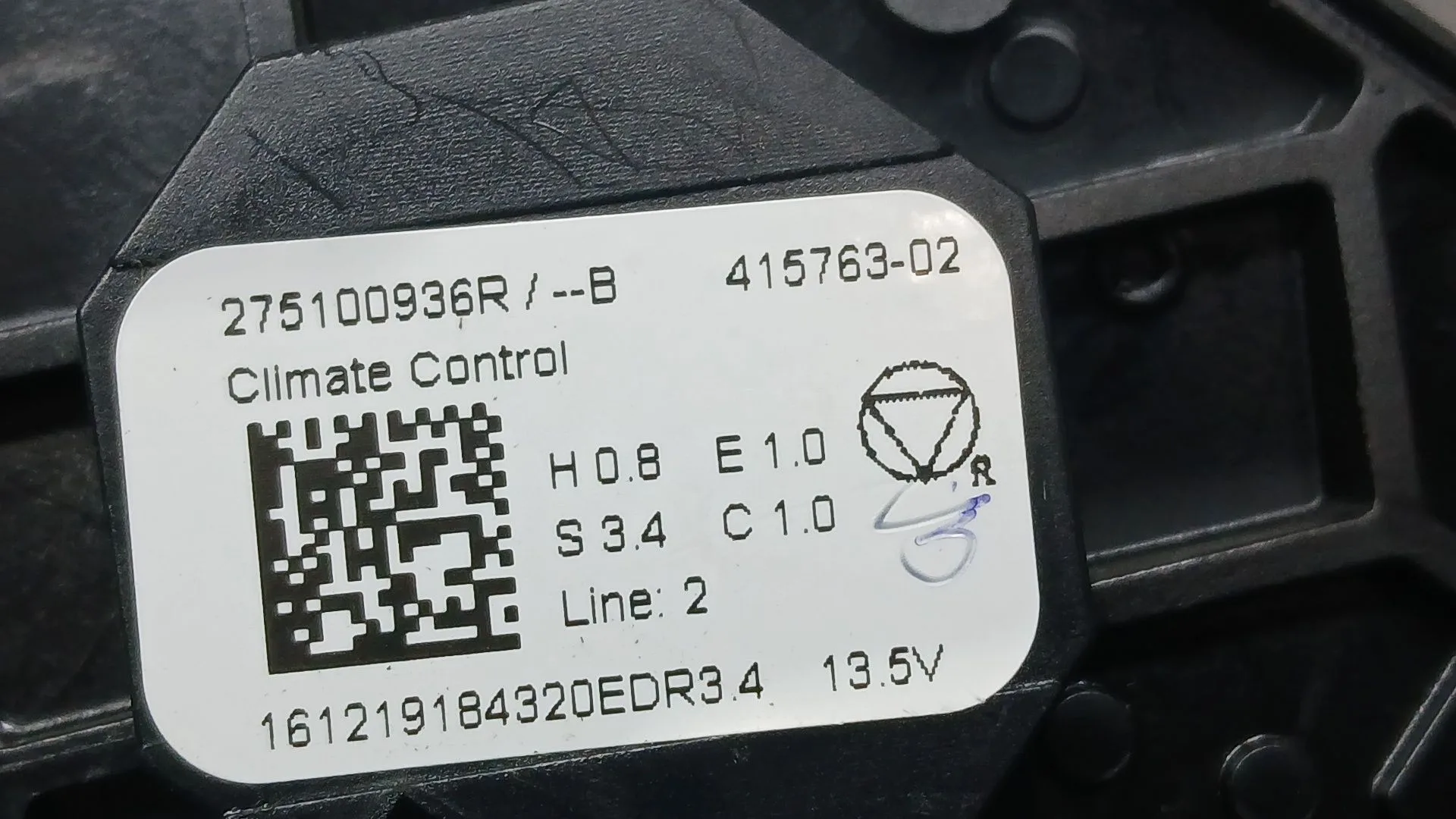 Mando Climatizador para Renault Clio V (B7_)