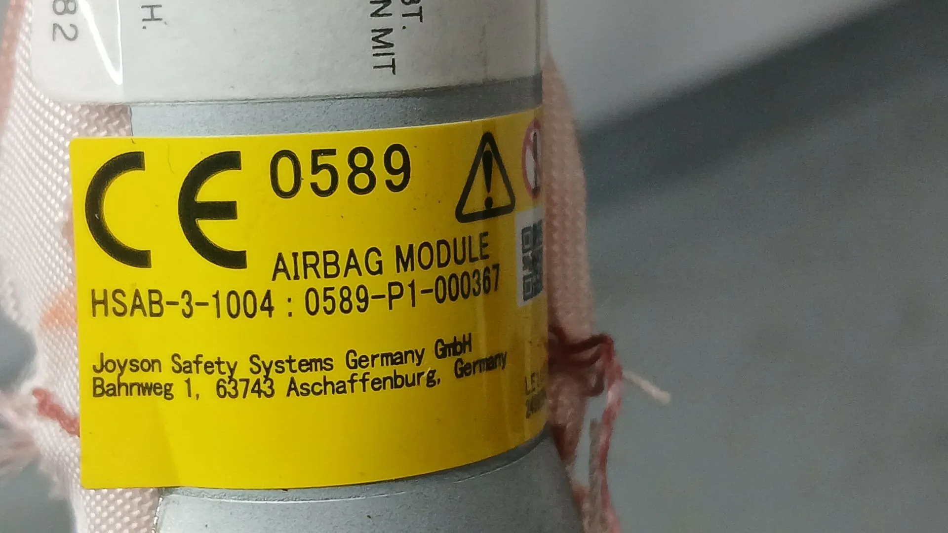 Airbag Cortina Delantero Izquierdo para Mazda 2 Hatchback (Dl, Dj)