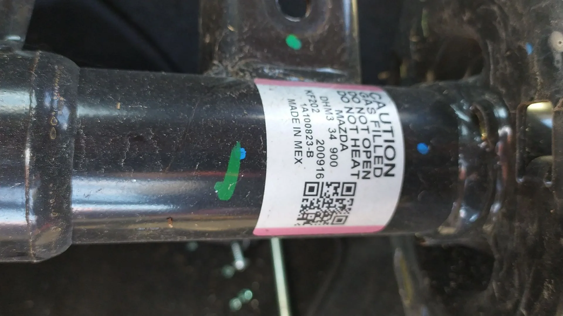Amortiguador Delantero Izquierdo para Mazda 2 Hatchback (Dl, Dj)