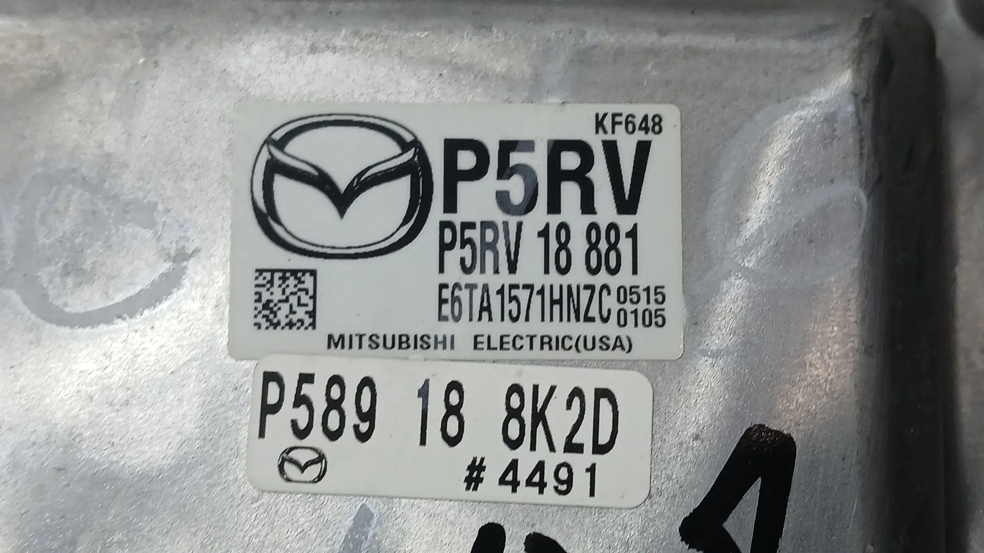 Centralita Motor Uce para Mazda 2 Hatchback (Dl, Dj)