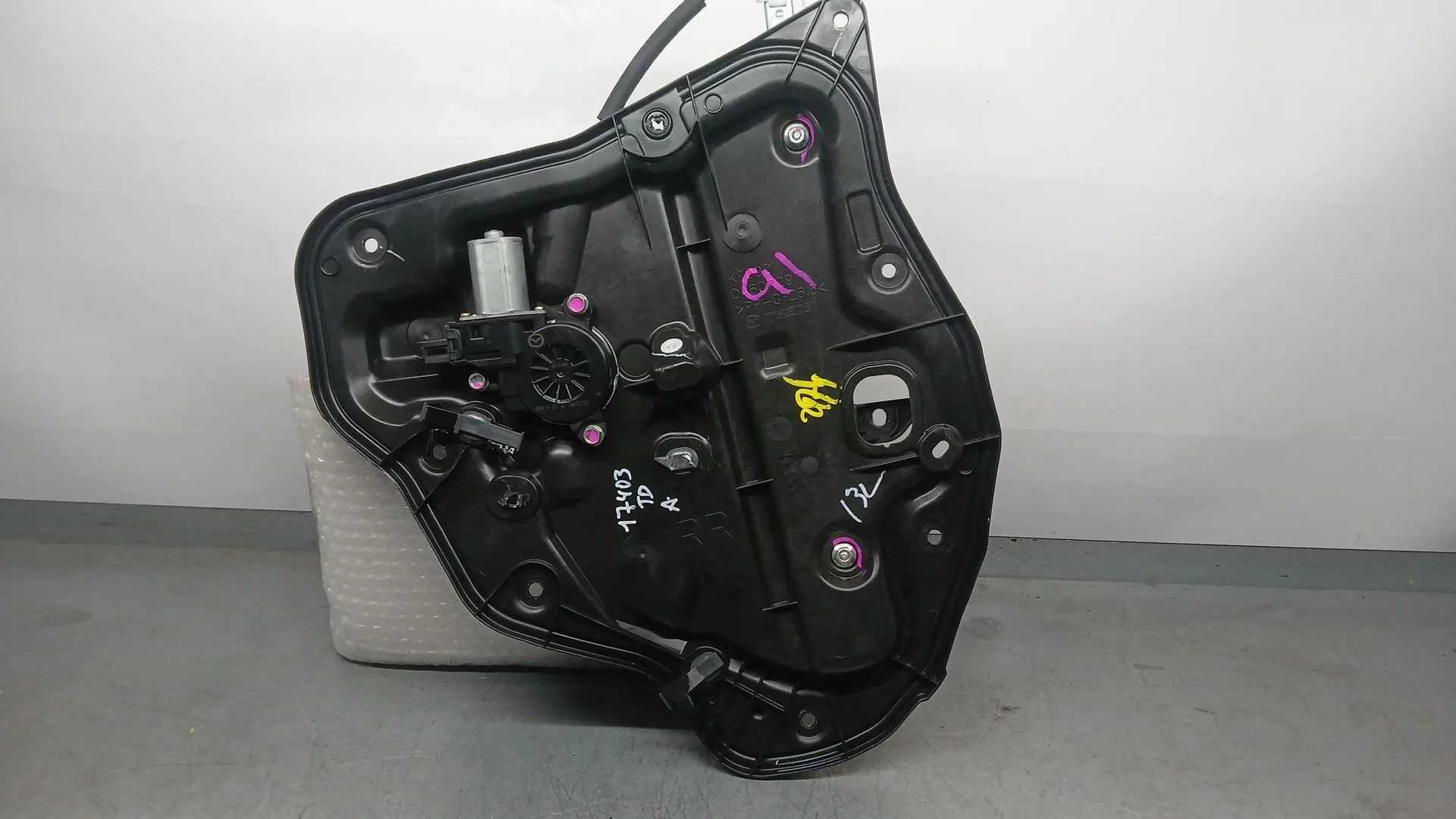 Elevalunas Trasero Derecho para Mazda 2 Hatchback (Dl, Dj)