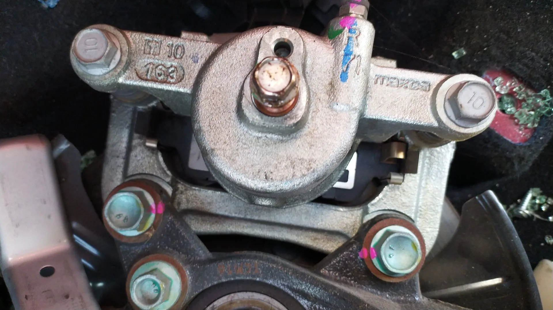 Pinza Freno Delantera Derecha para Mazda 2 Hatchback (Dl, Dj)