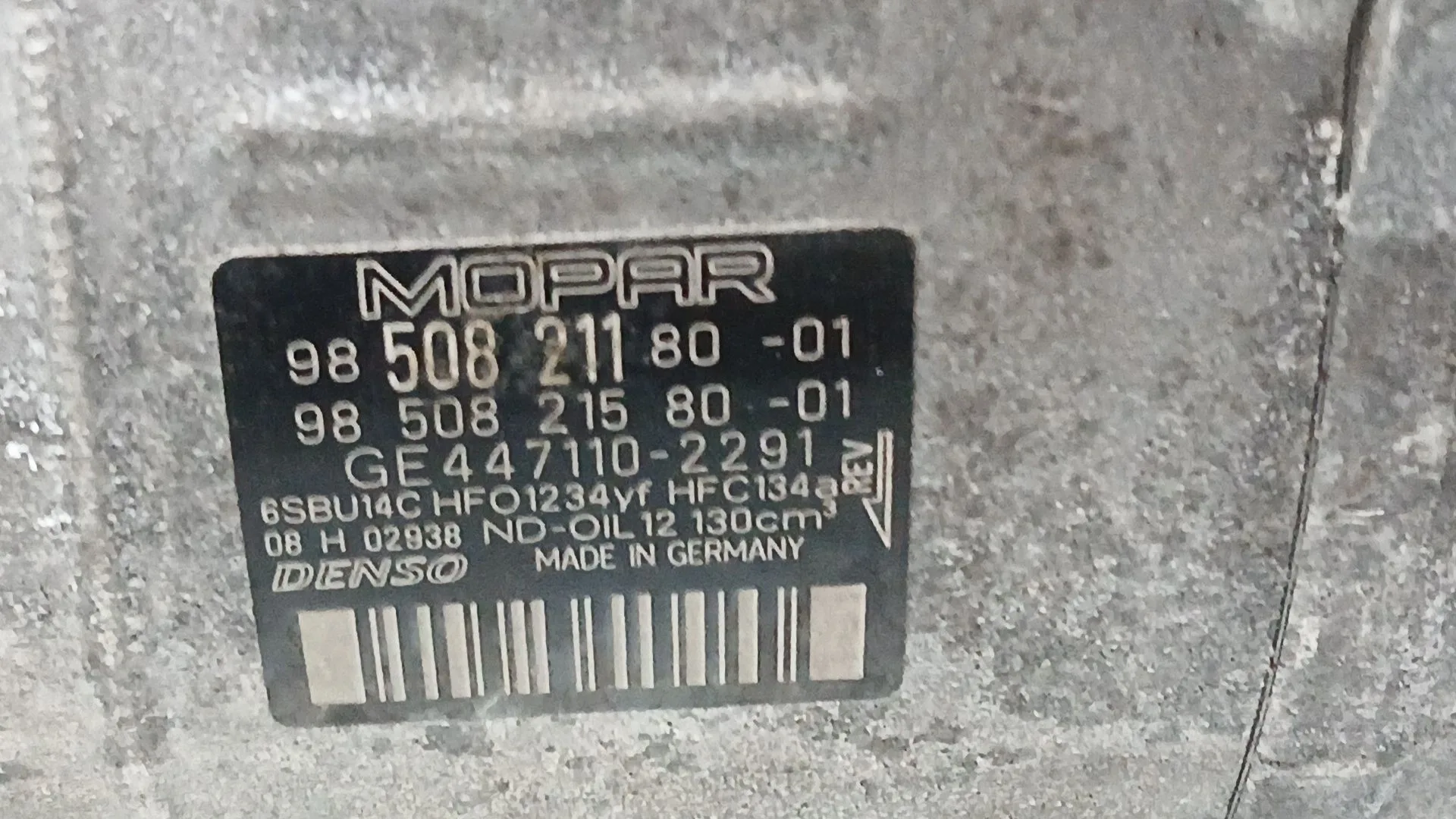 Compresor Aire Acondicionado para Opel Corsa F (P2Jo)