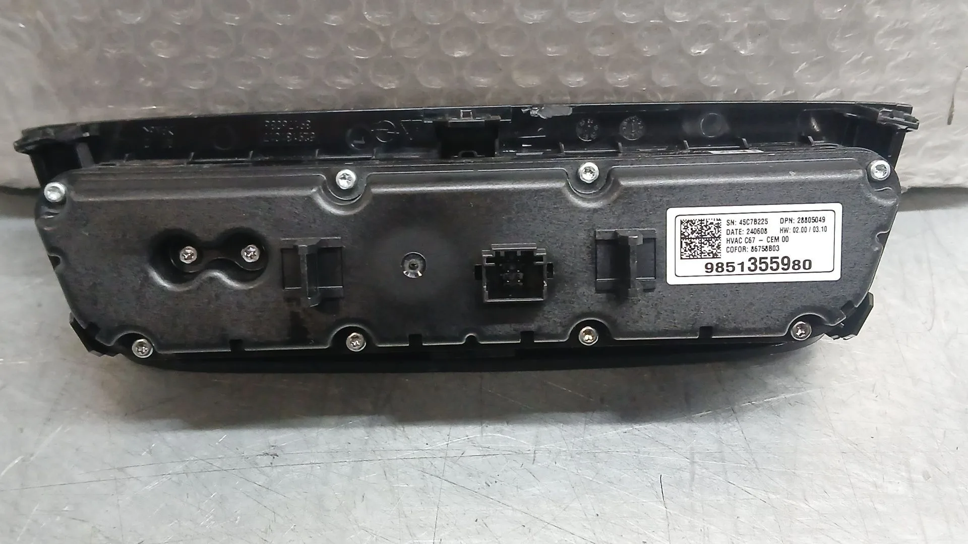 Mando Calefaccion / Aire Acondicionado para Opel Corsa F (P2Jo)