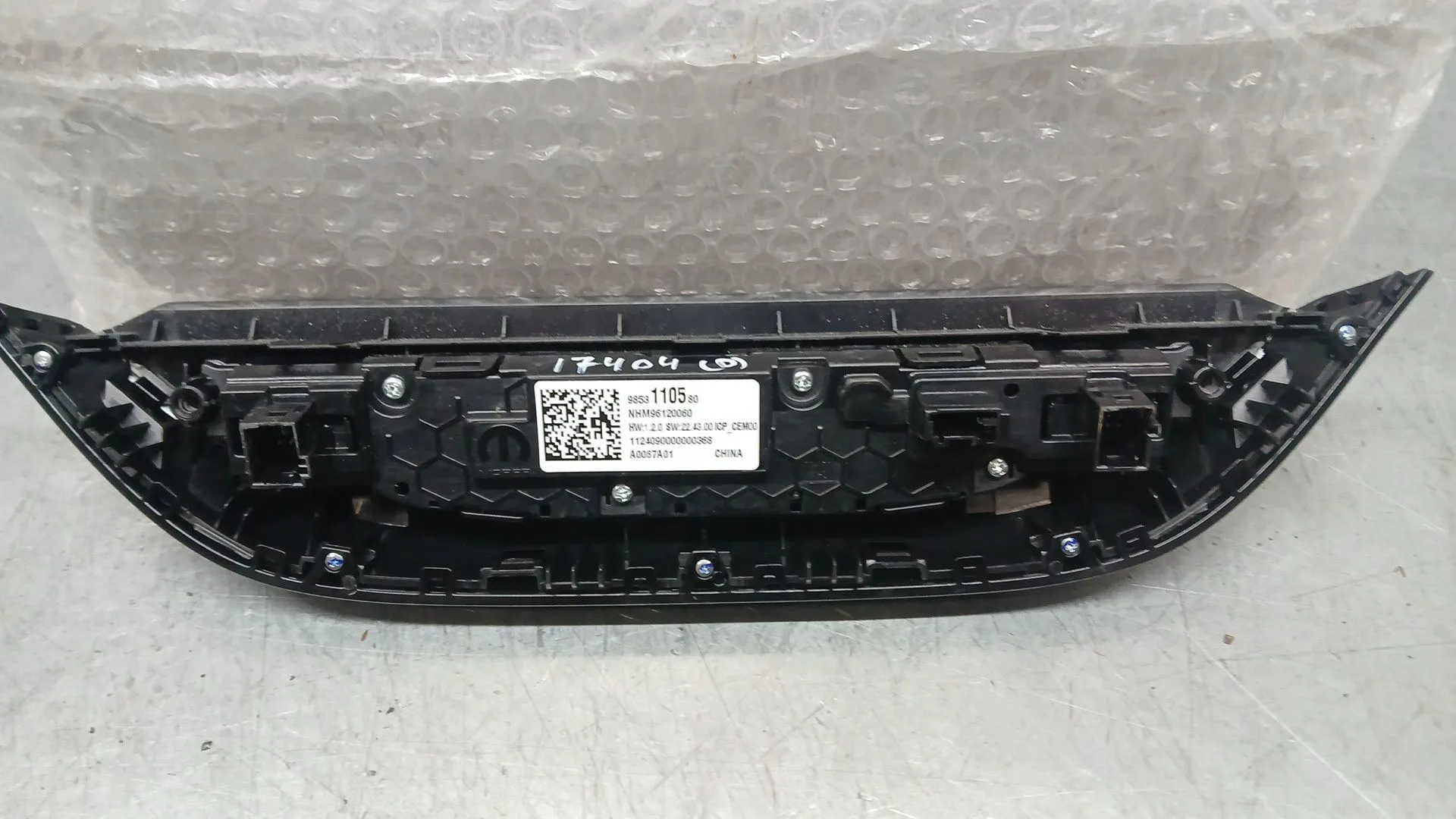 Mando Climatizador para Opel Corsa F (P2Jo)