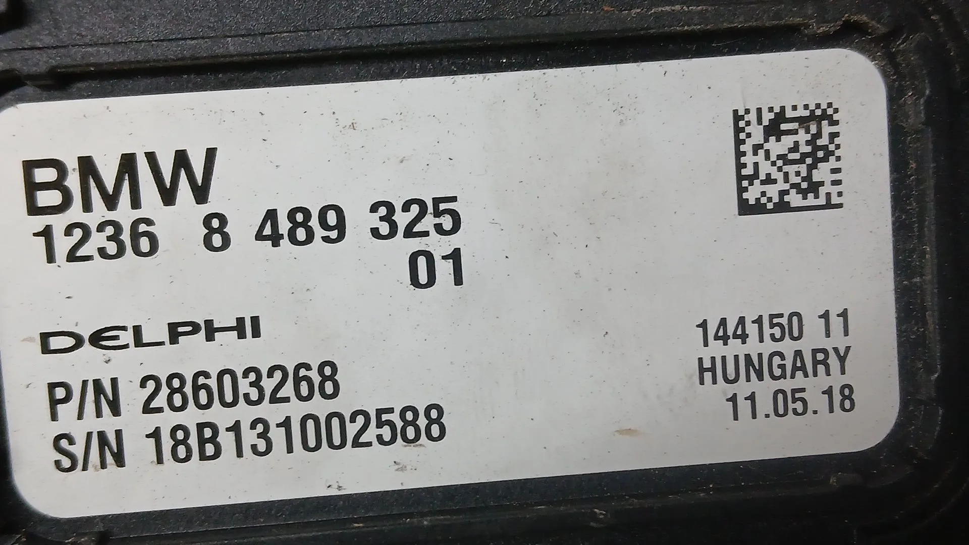 Centralita Motor Uce para Bmw I3 (I01)