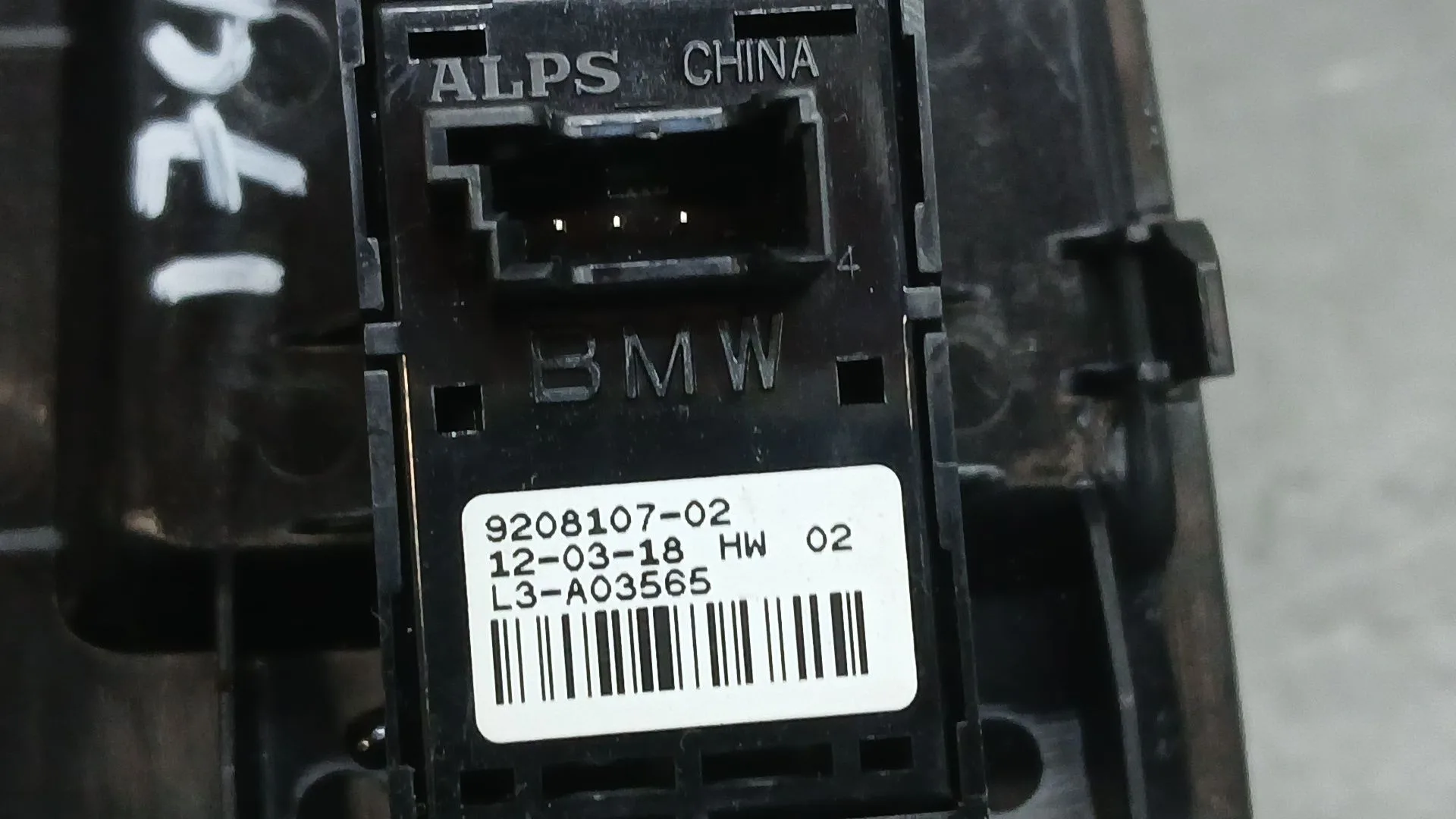 Mando Elevalunas Delantero Derecho para Bmw I3 (I01)