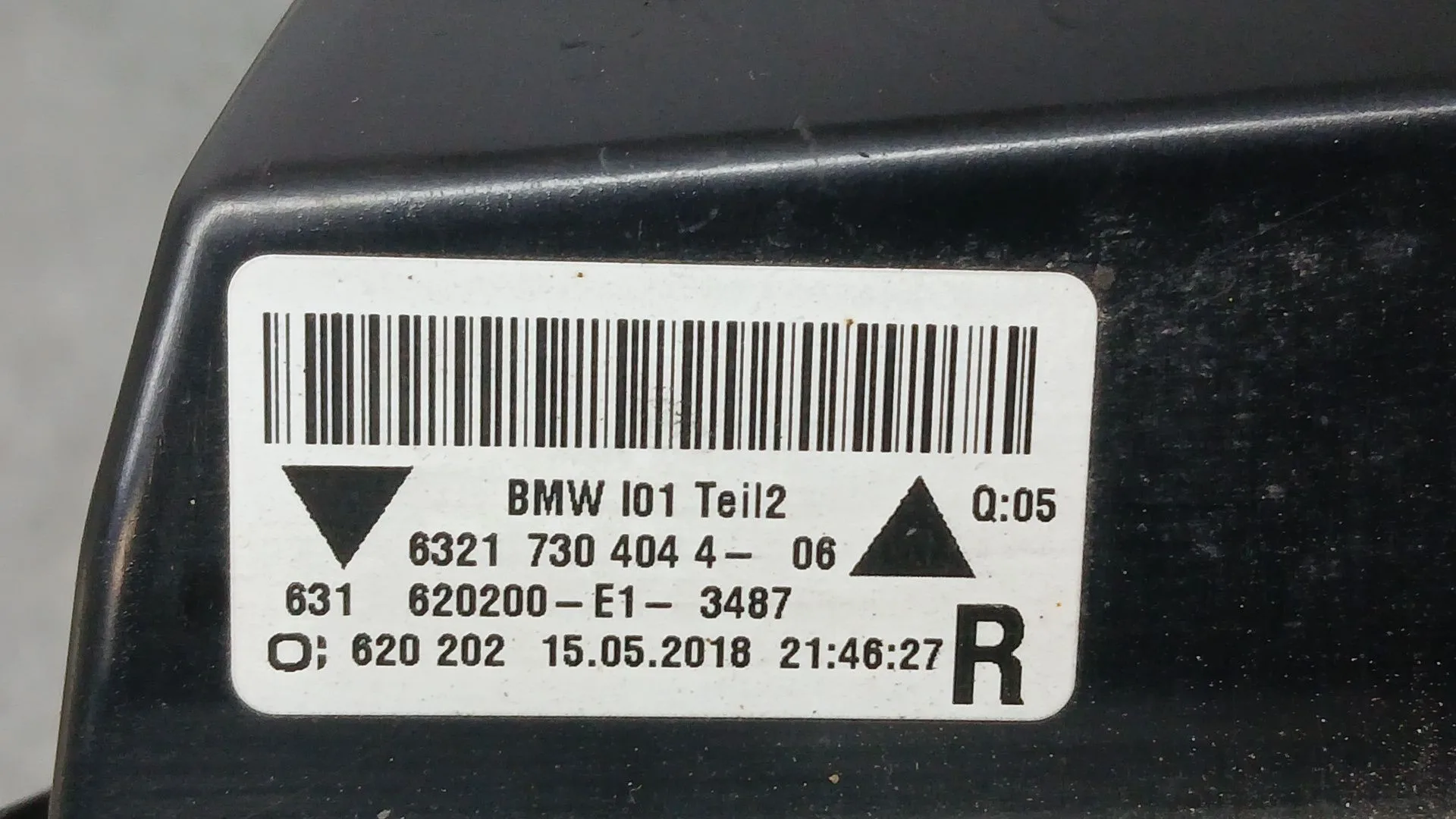 Piloto Trasero Derecho Paragolpes para Bmw I3 (I01)