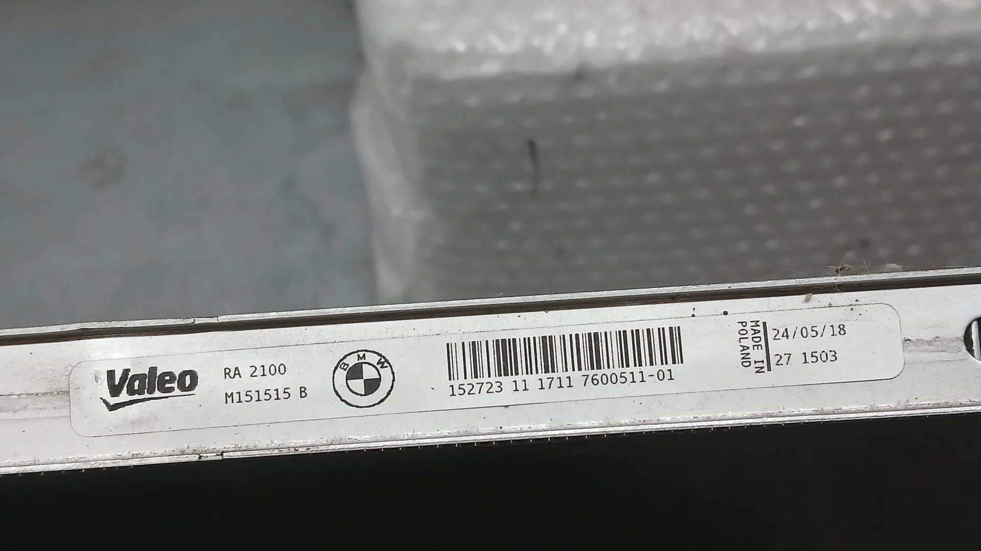 Radiador Agua para Bmw I3 (I01)