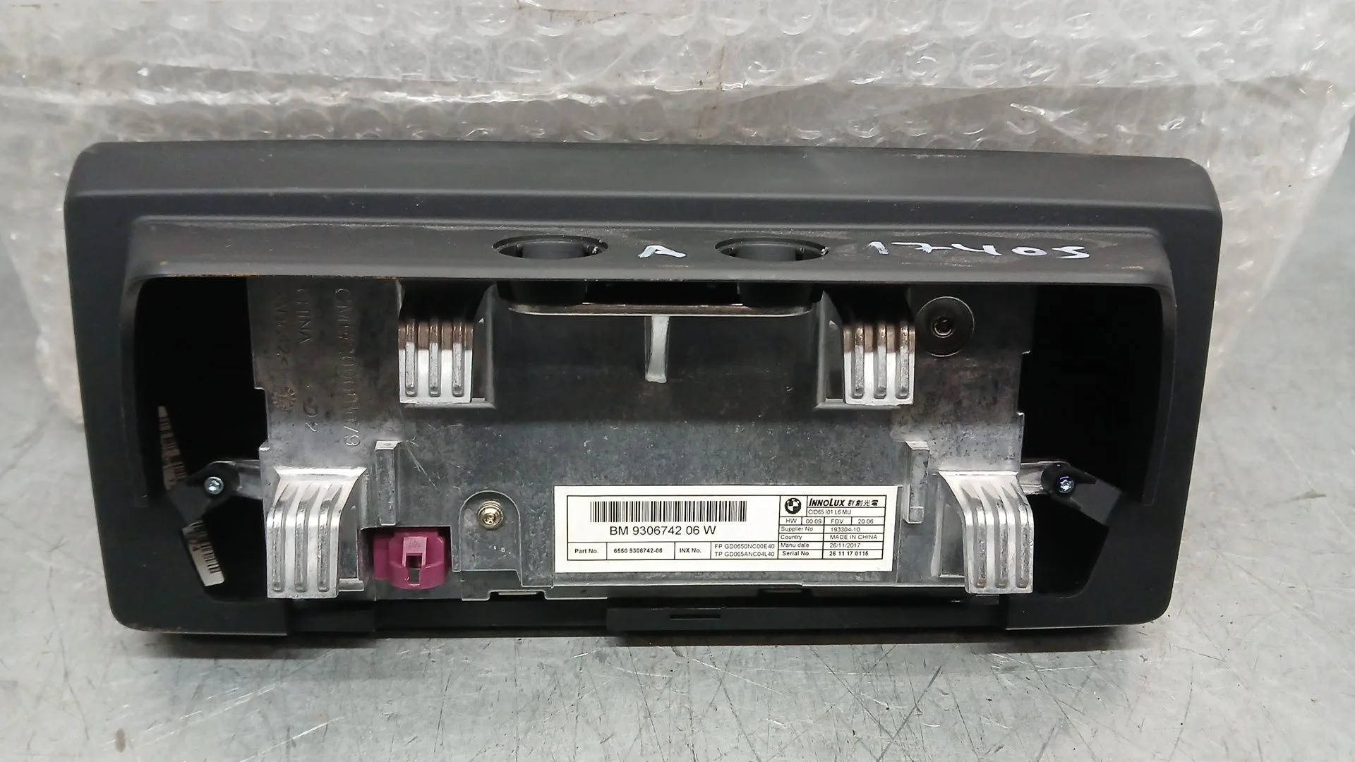 Sistema Navegacion Gps para Bmw I3 (I01)