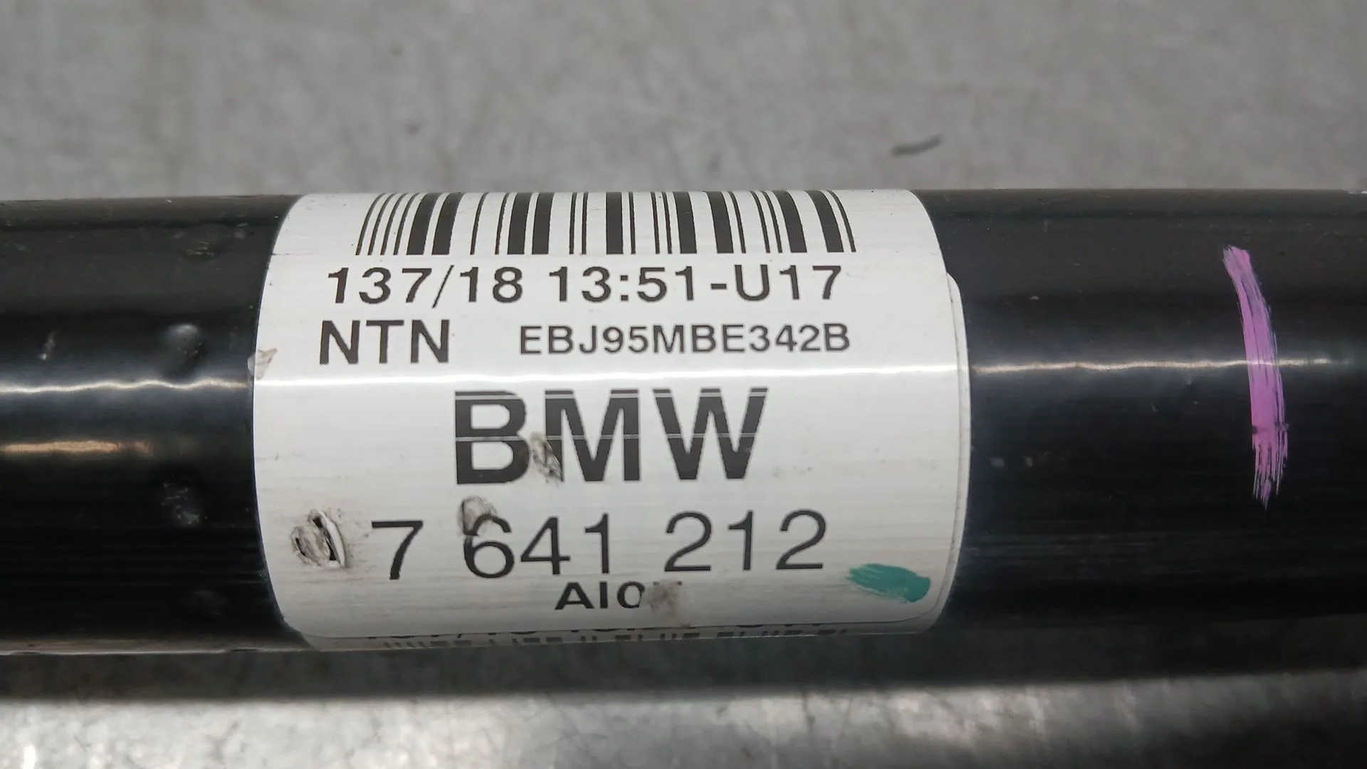 Transmision Trasera Derecha para Bmw I3 (I01)