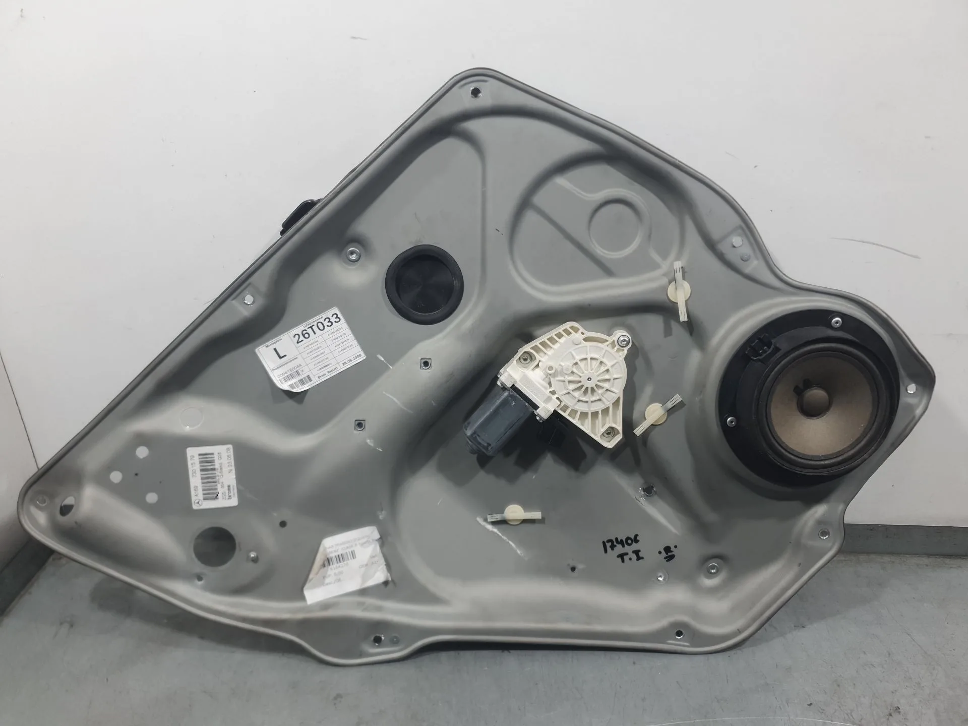 Elevalunas Trasero Izquierdo para Mercedes-Benz Clase B Sports Tourer (W245)