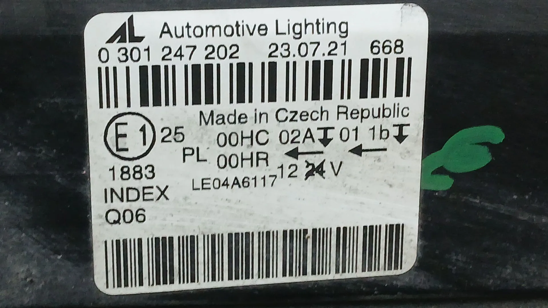 Faro Derecho para Mercedes-Benz Clase B Sports Tourer (W245)
