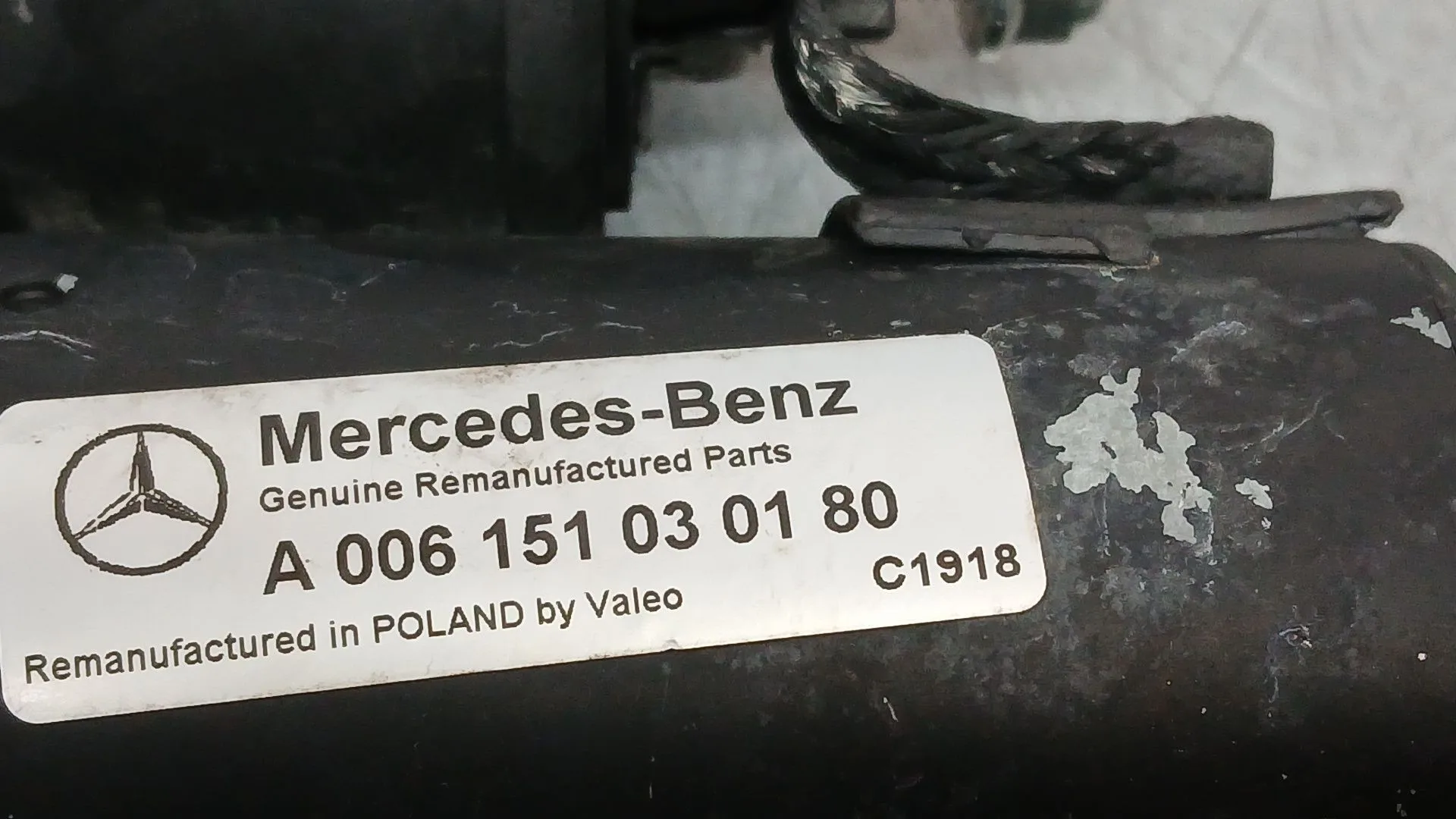 Motor Arranque para Mercedes-Benz Clase B Sports Tourer (W245)