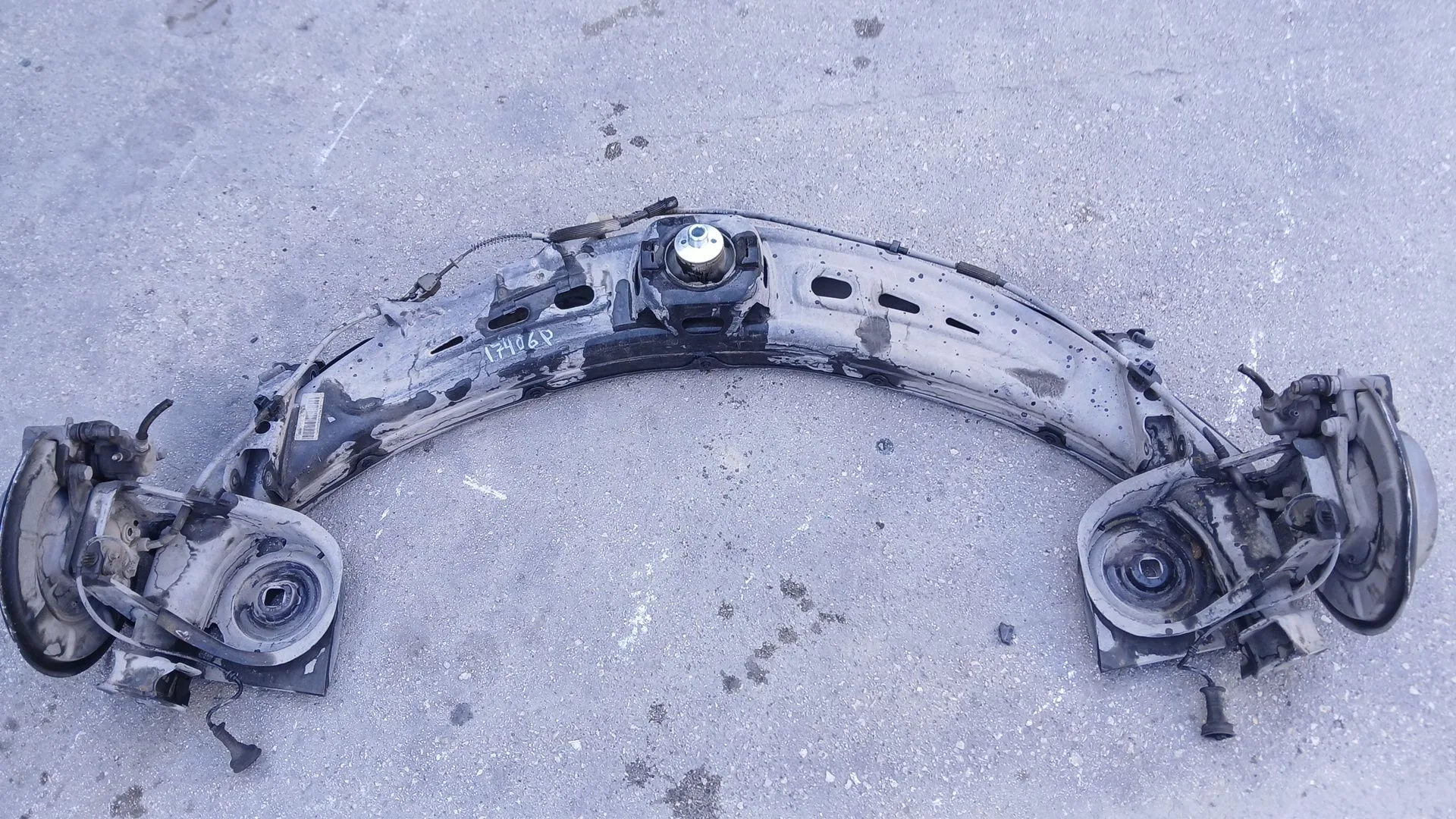 Puente Trasero para Mercedes-Benz Clase B Sports Tourer (W245)
