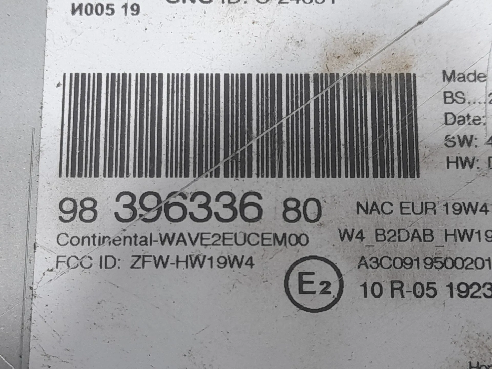 Sistema Audio / Radio para Opel Mokka