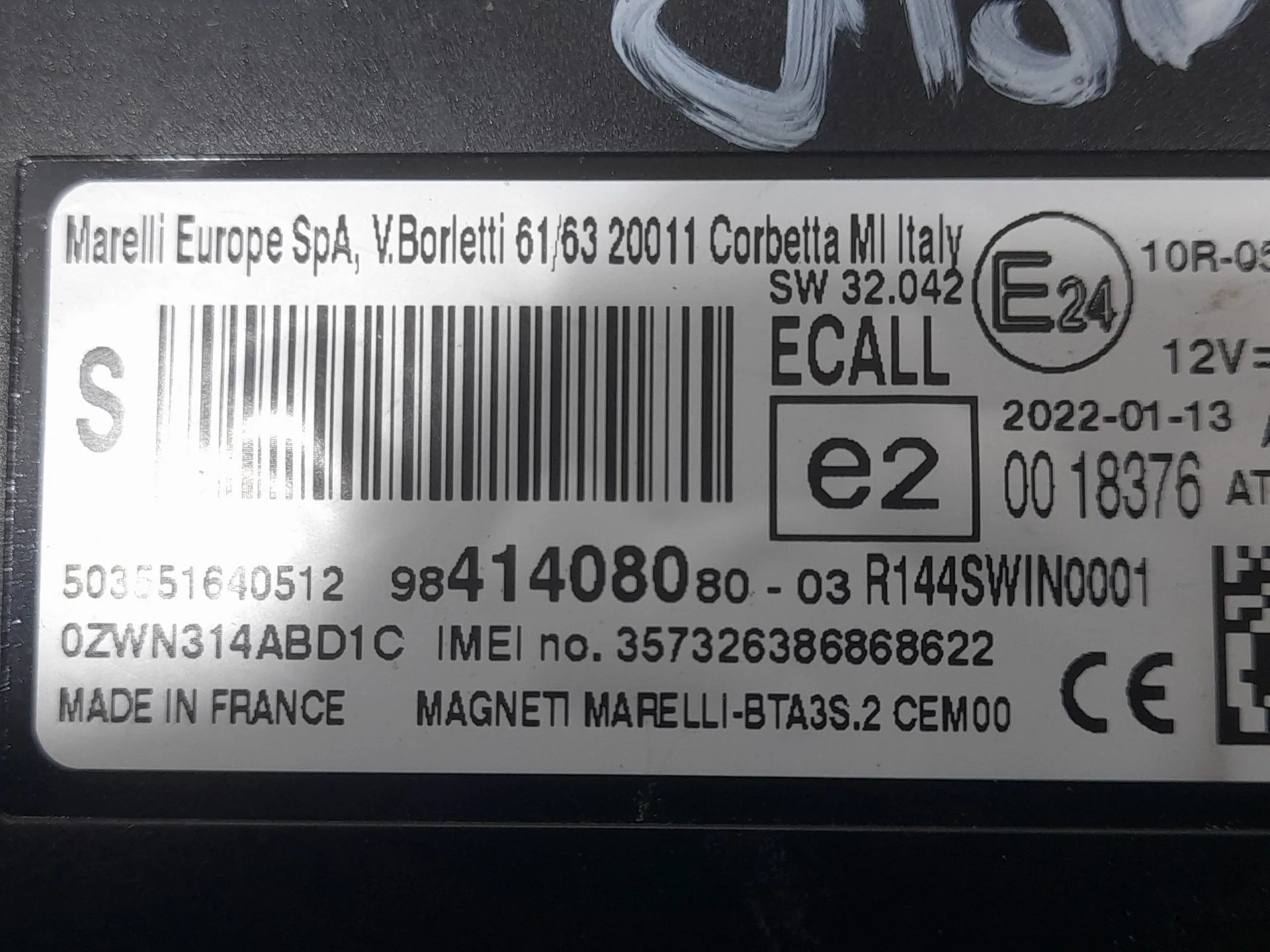 Modulo Electronico para Opel Mokka