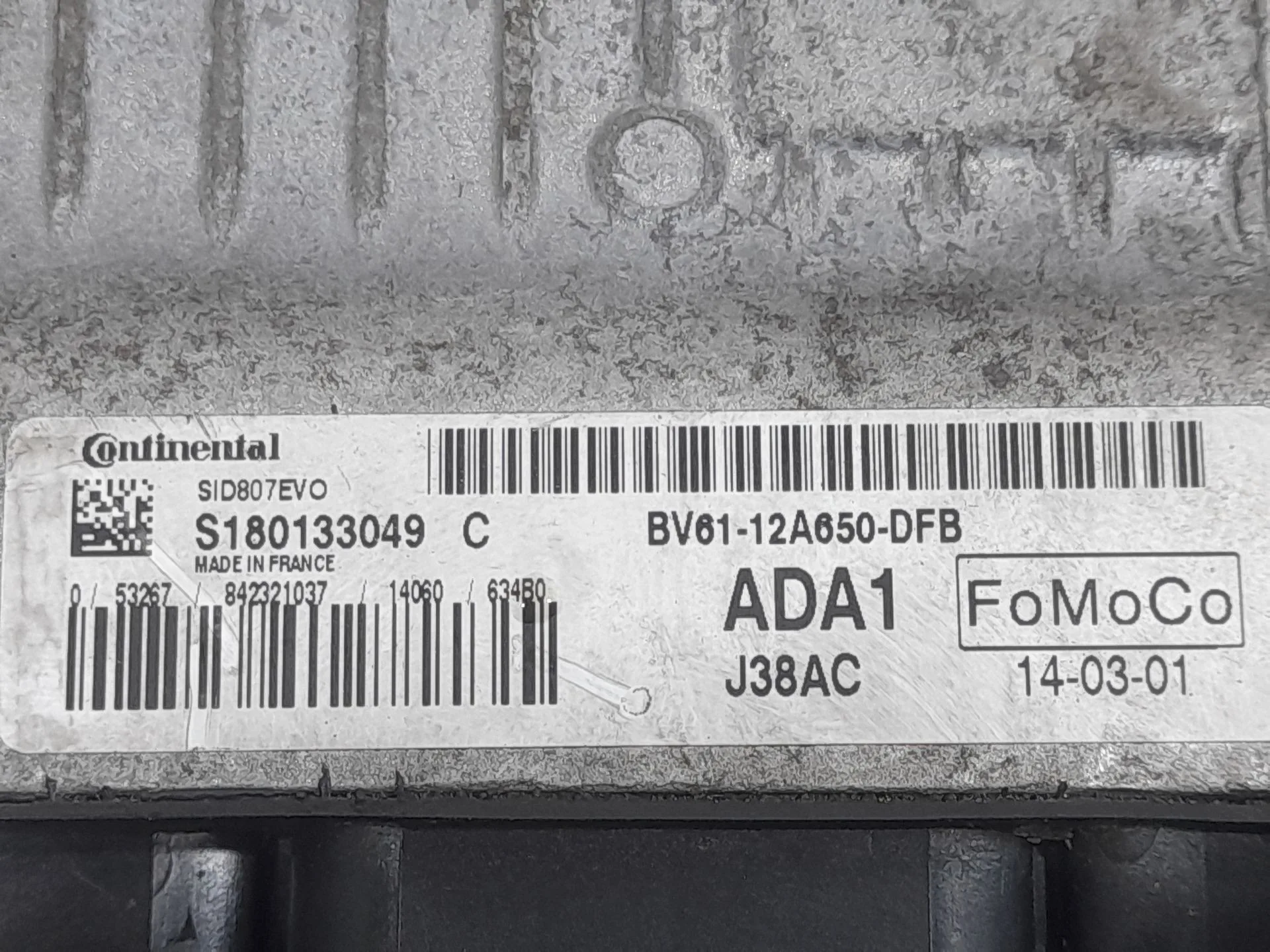 Centralita Motor Uce para Ford Focus Iii