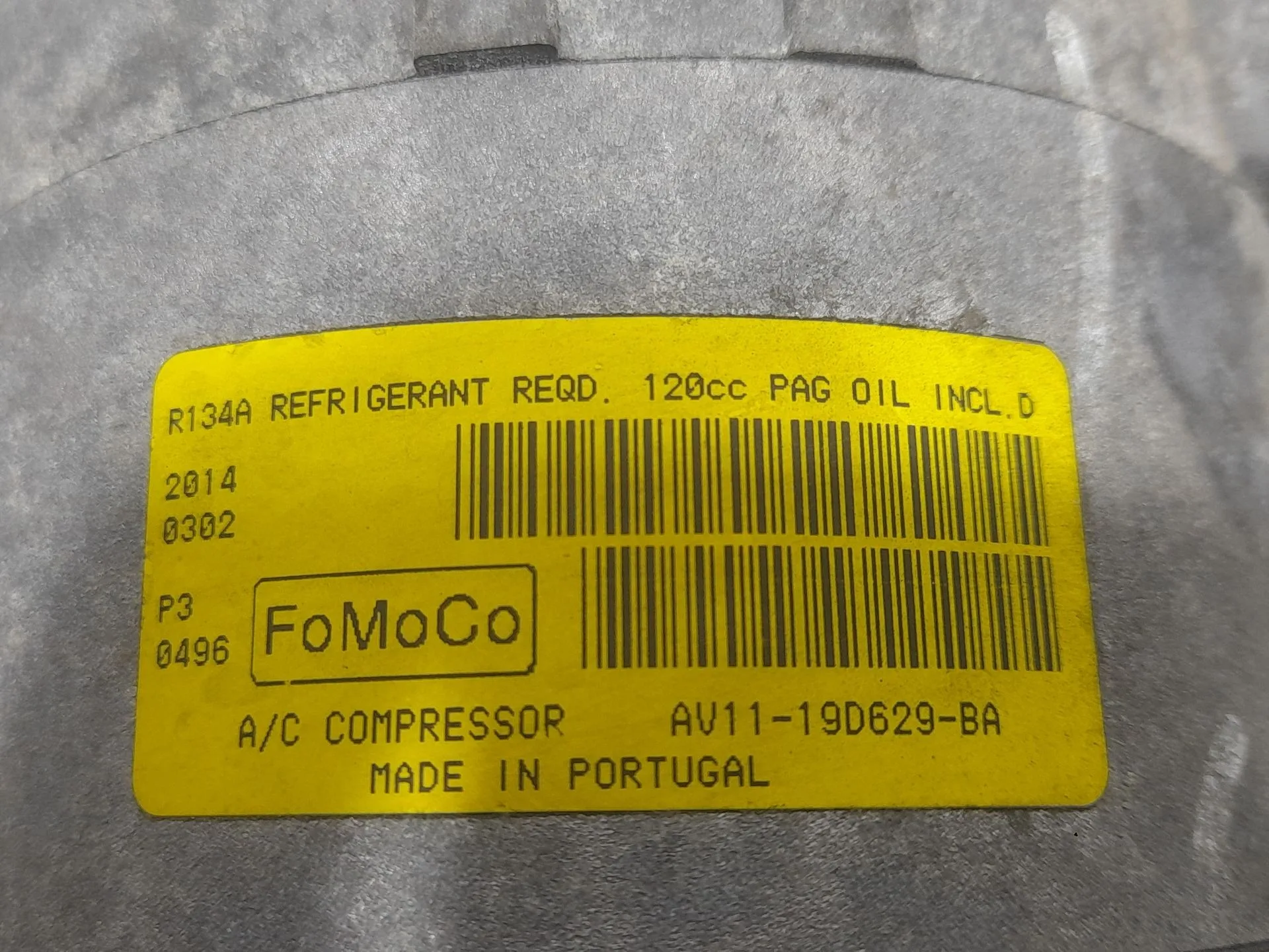 Compresor Aire Acondicionado para Ford Focus Iii