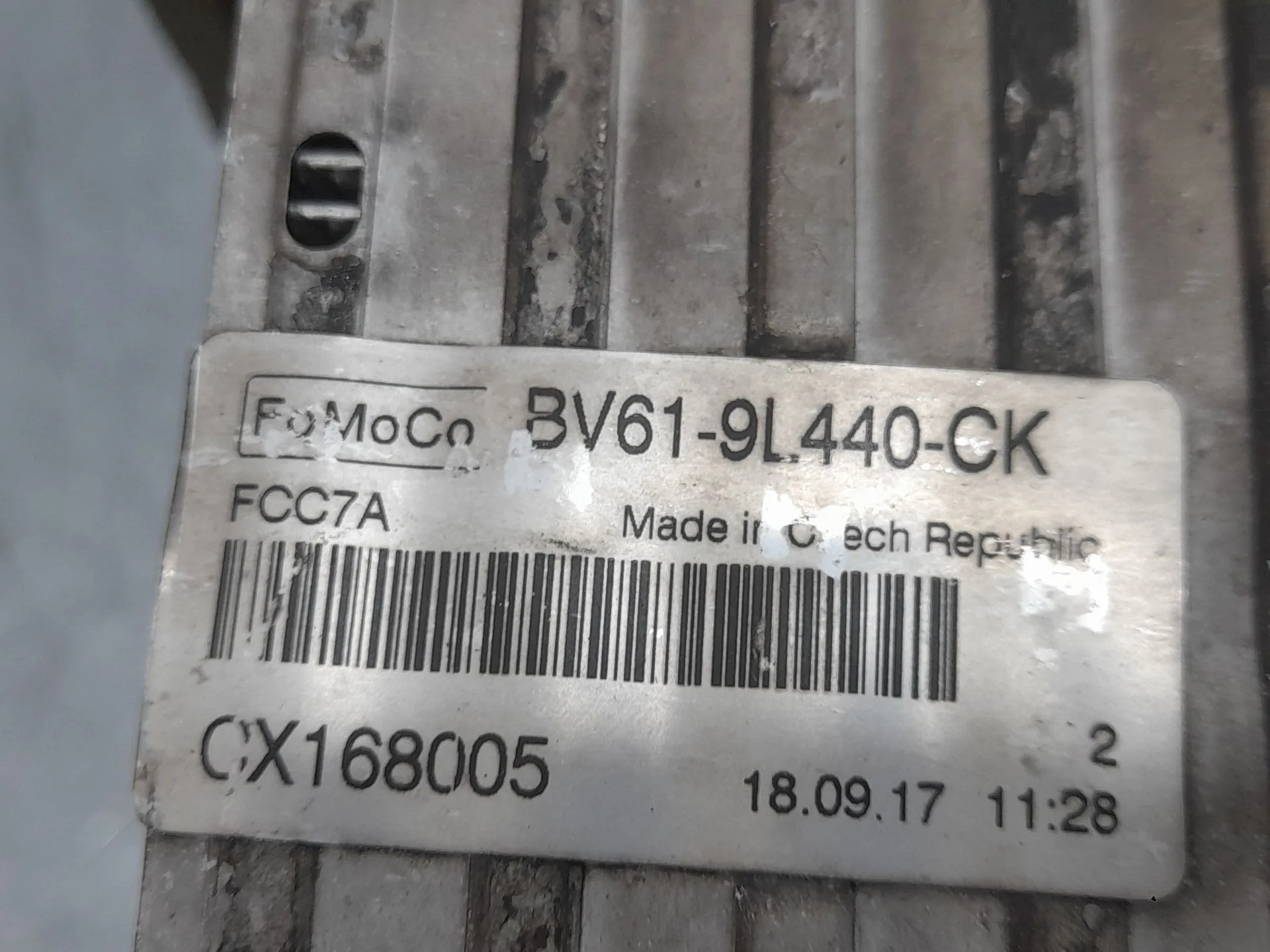 Intercooler para Ford Focus Iii