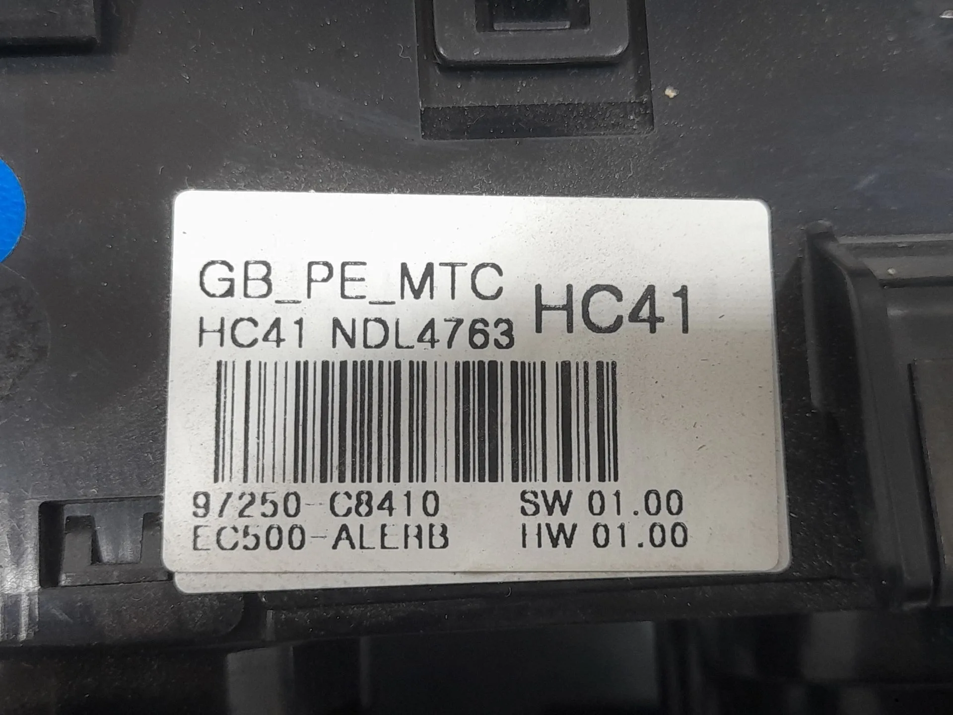 Mando Calefaccion / Aire Acondicionado para Hyundai I20 Ii (Gb, Ib)