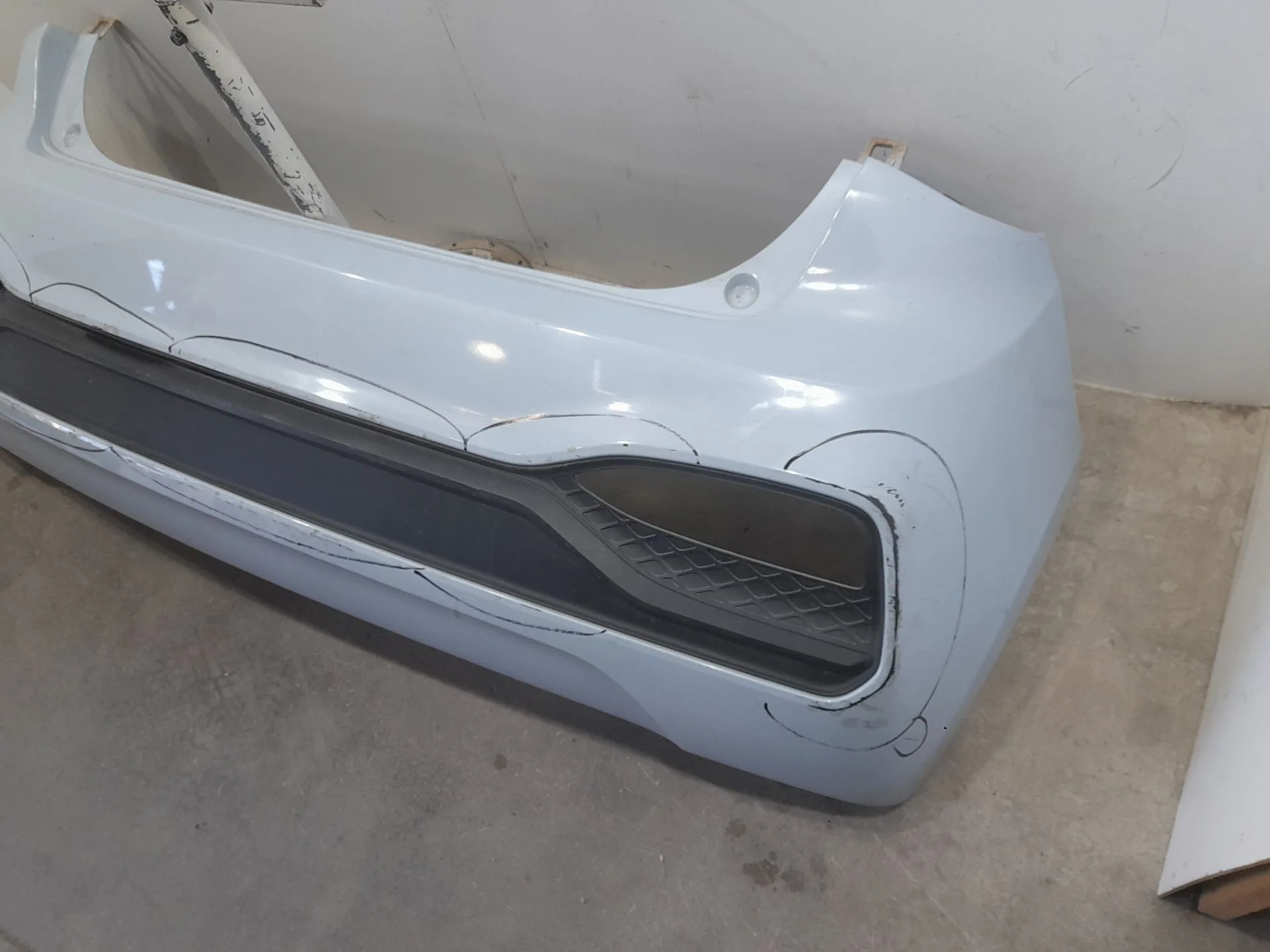 Paragolpes Trasero para Hyundai I20 Ii (Gb, Ib)