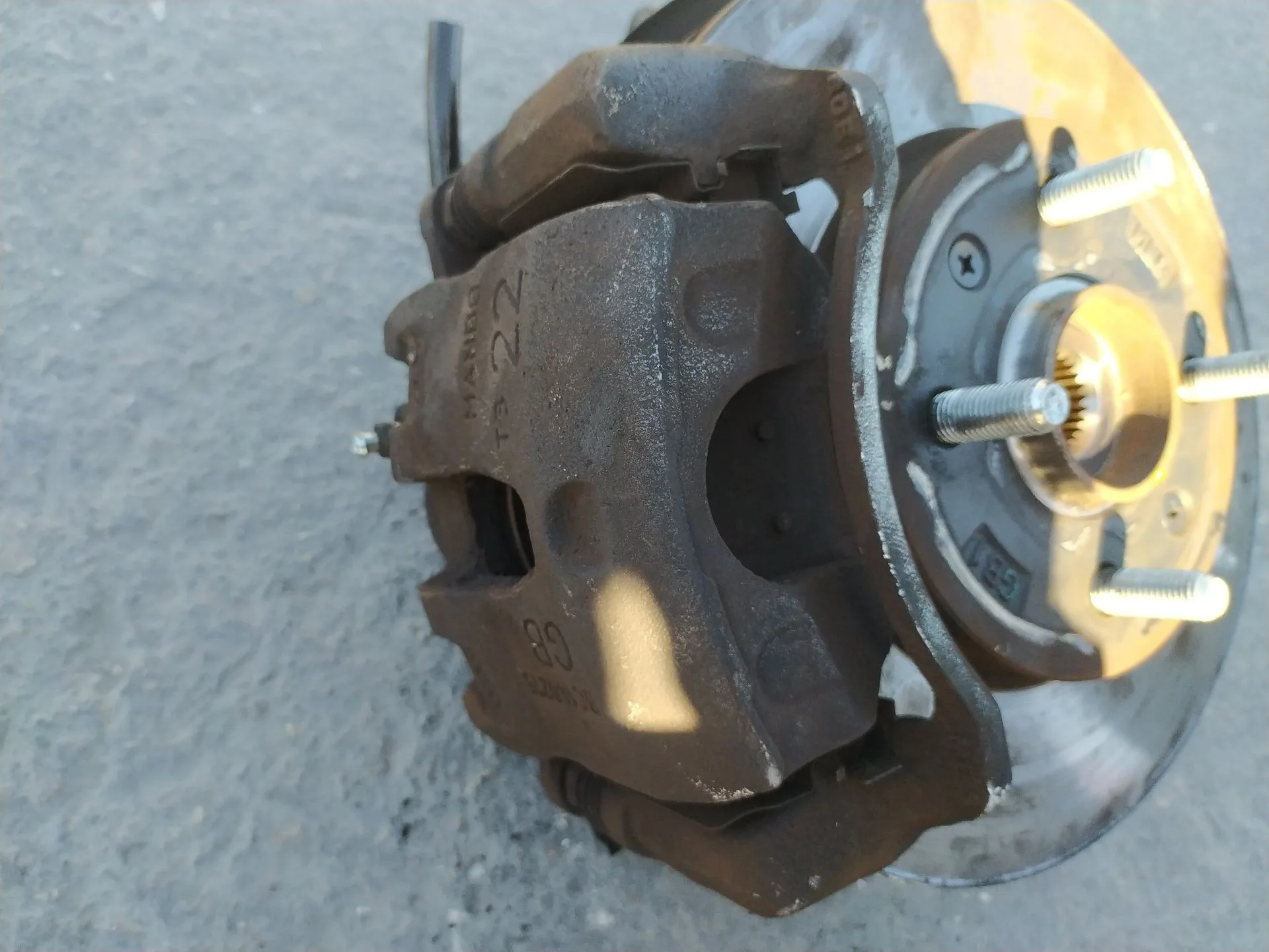 Pinza Freno Delantera Derecha para Hyundai I20 Ii (Gb, Ib)
