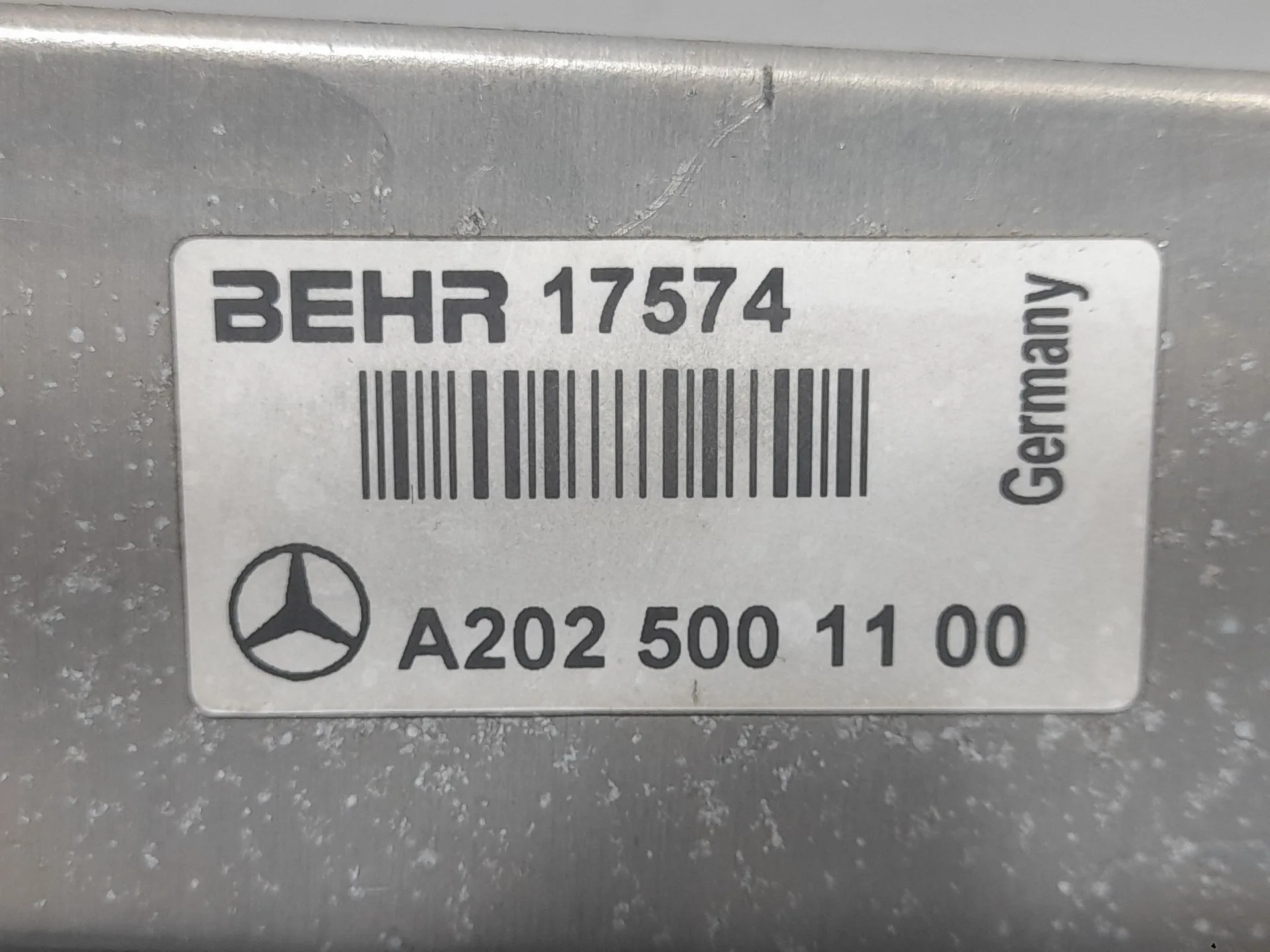 Intercooler para Mercedes-Benz Clk (C208)