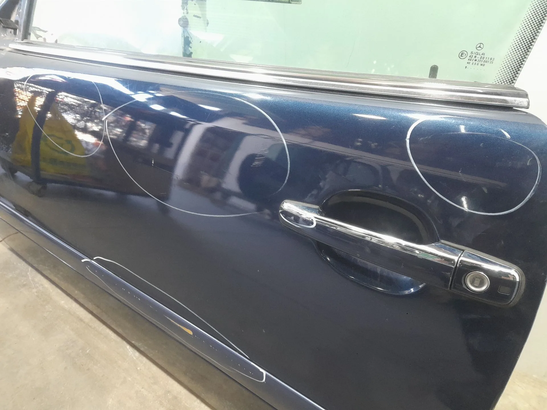 Puerta Delantera Izquierda para Mercedes-Benz Clk (C208)