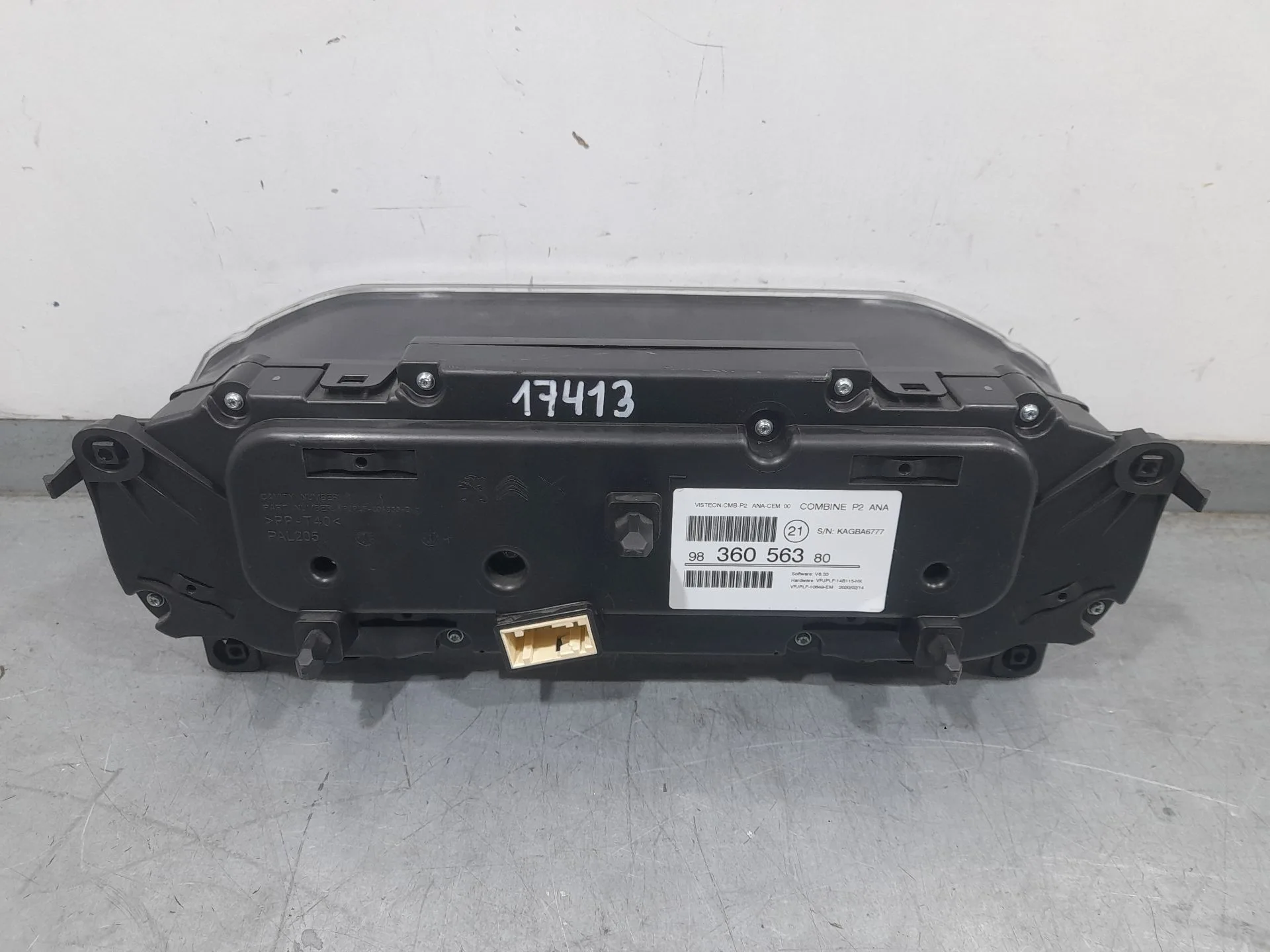 Cuadro Instrumentos para Peugeot 208 Ii (Ub_, Up_, Uw_, Uj_)