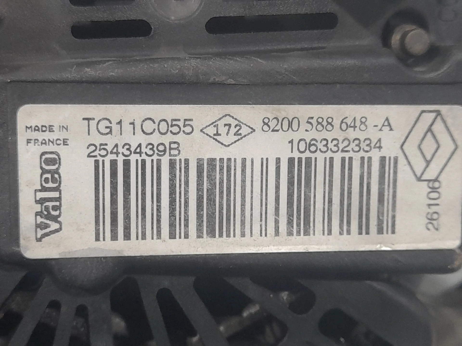 Alternador para Renault Megane Ii Coupe-Cabriolet (Em0/1_)
