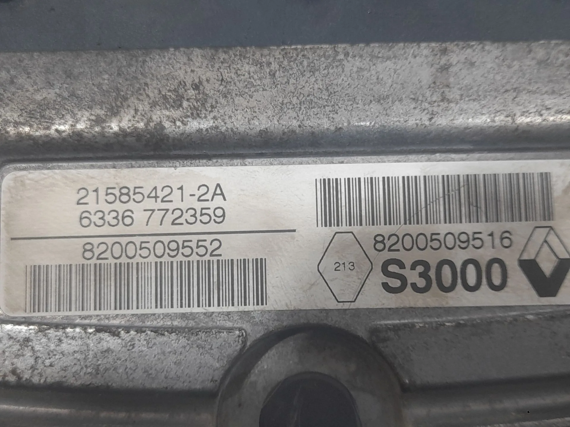 Centralita Motor Uce para Renault Megane Ii Coupe-Cabriolet (Em0/1_)