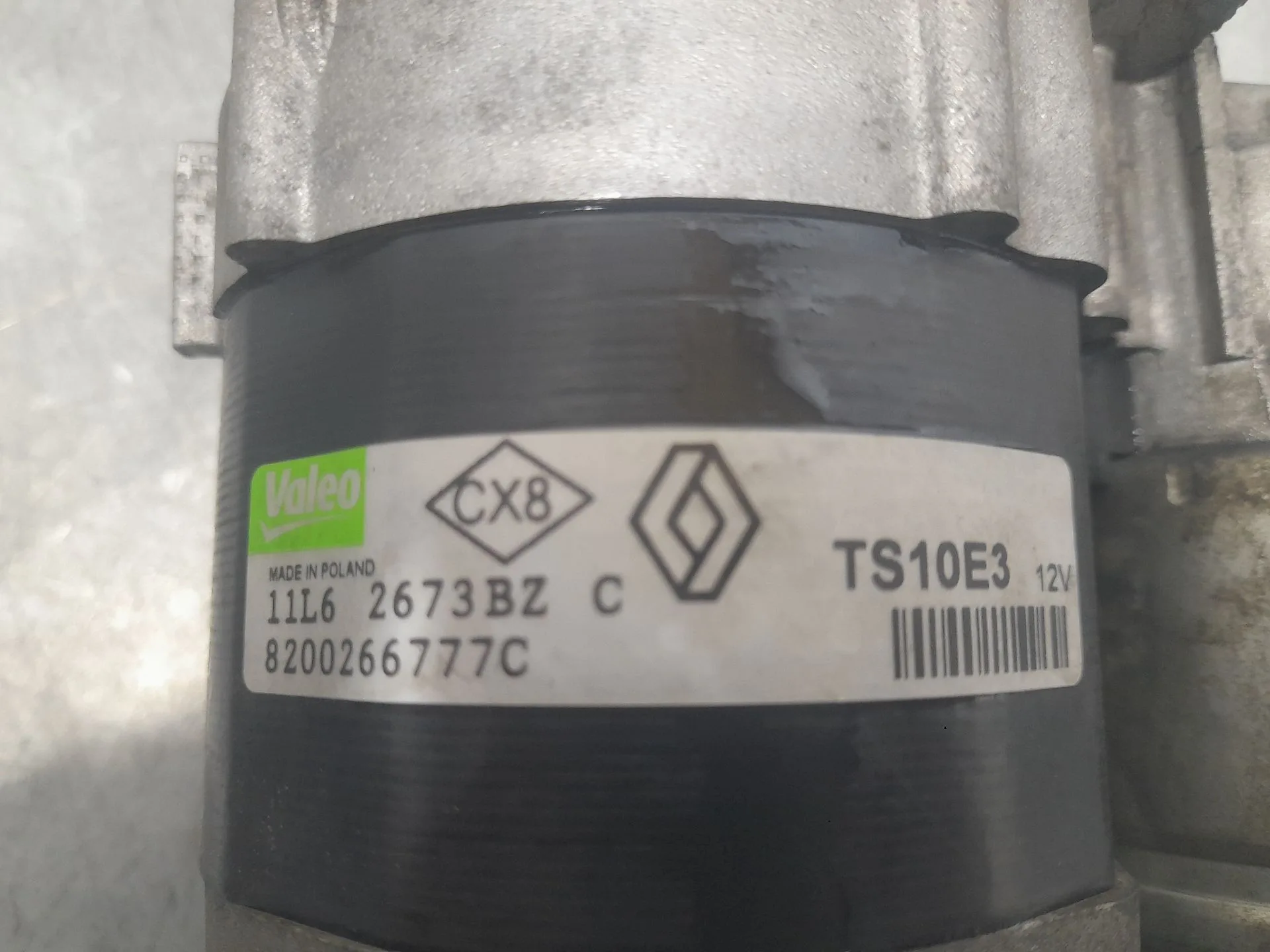 Motor Arranque para Renault Megane Ii Coupe-Cabriolet (Em0/1_)