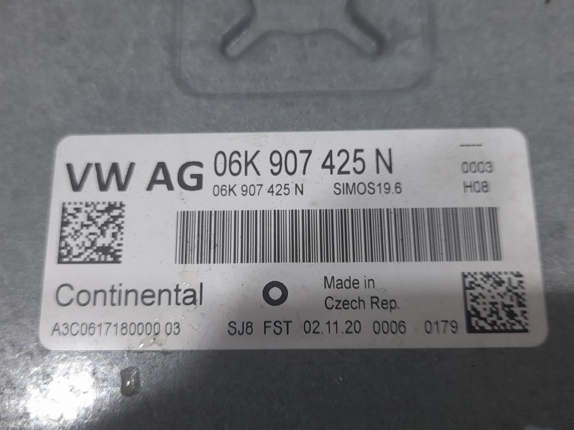 Centralita Motor Uce para Cupra Formentor (Km7, Kmp)