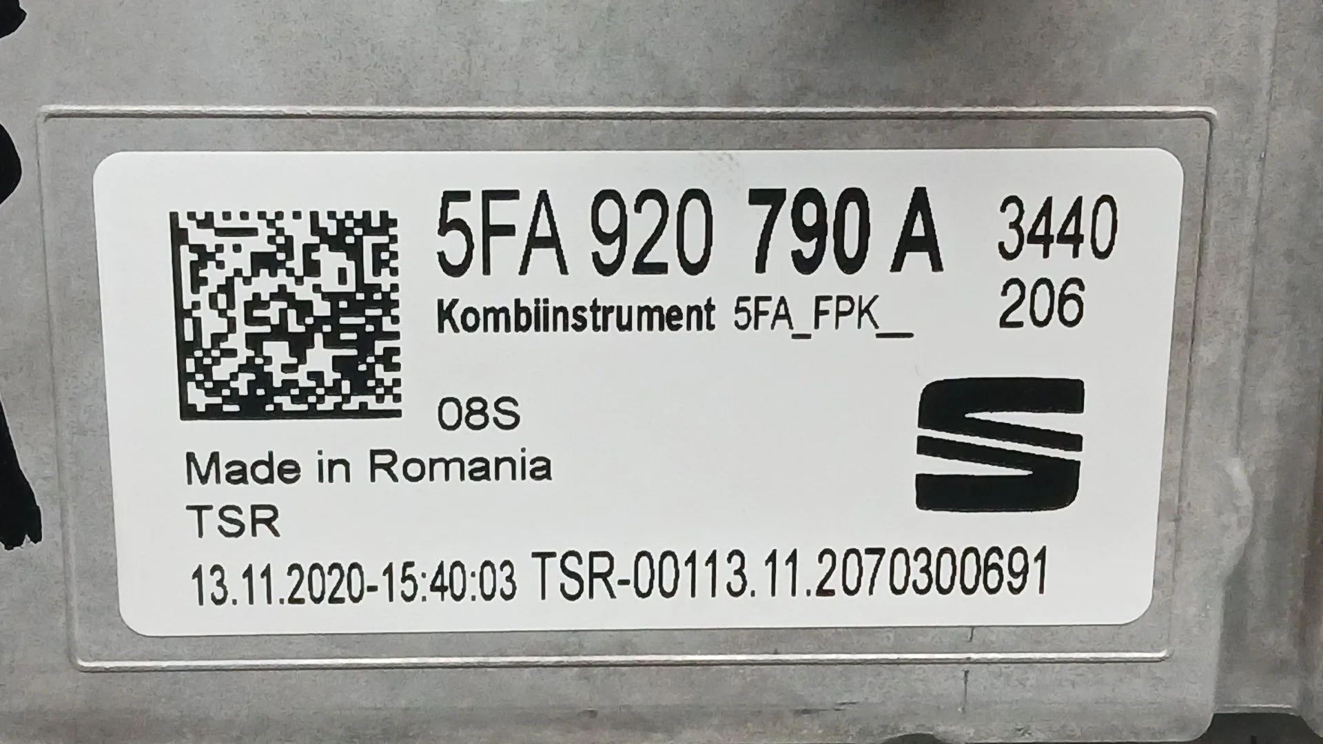 Cuadro Instrumentos para Cupra Formentor (Km7, Kmp)