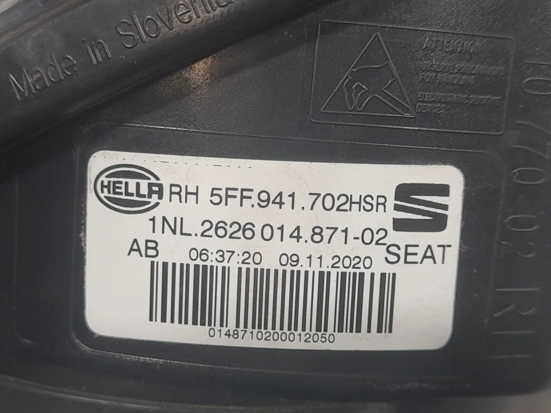Faro Antiniebla Derecho para Cupra Formentor (Km7, Kmp)