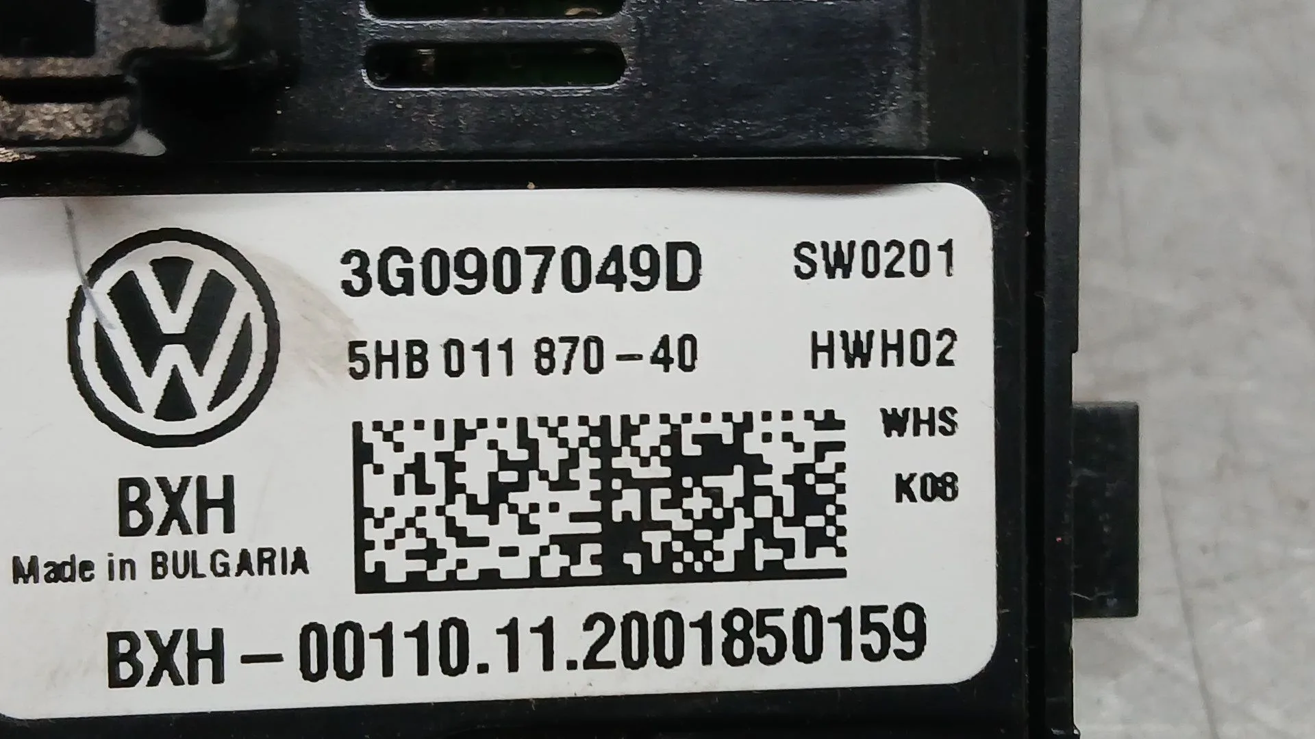 Mando Climatizador para Cupra Formentor (Km7, Kmp)