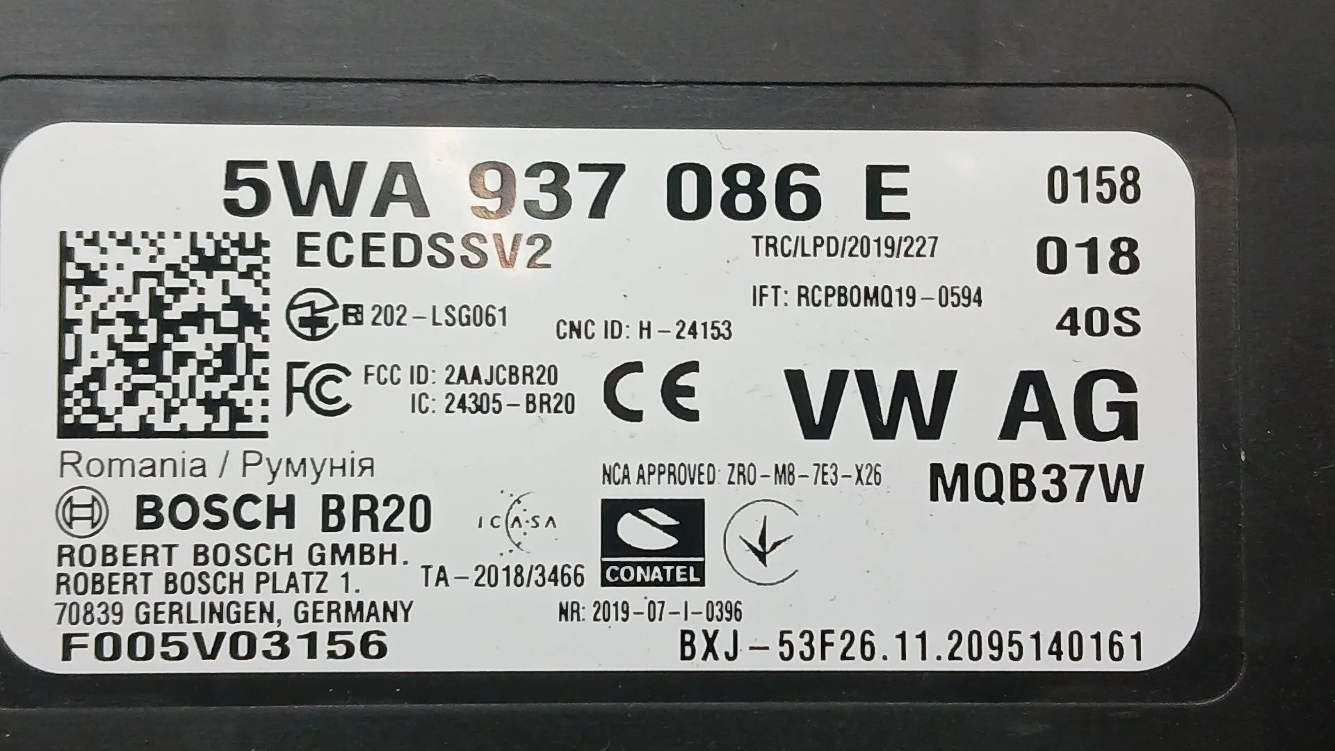 Caja Reles / Fusibles para Cupra Formentor (Km7, Kmp)