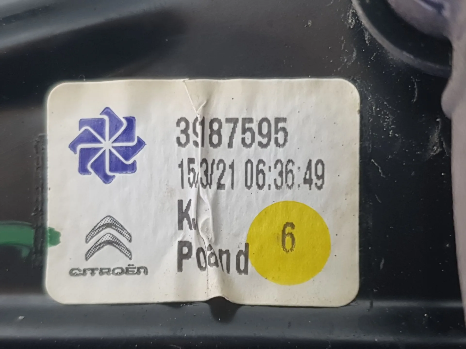 Elevalunas Delantero Izquierdo para Citroën C3 Aircross I (2R_, 2C_)