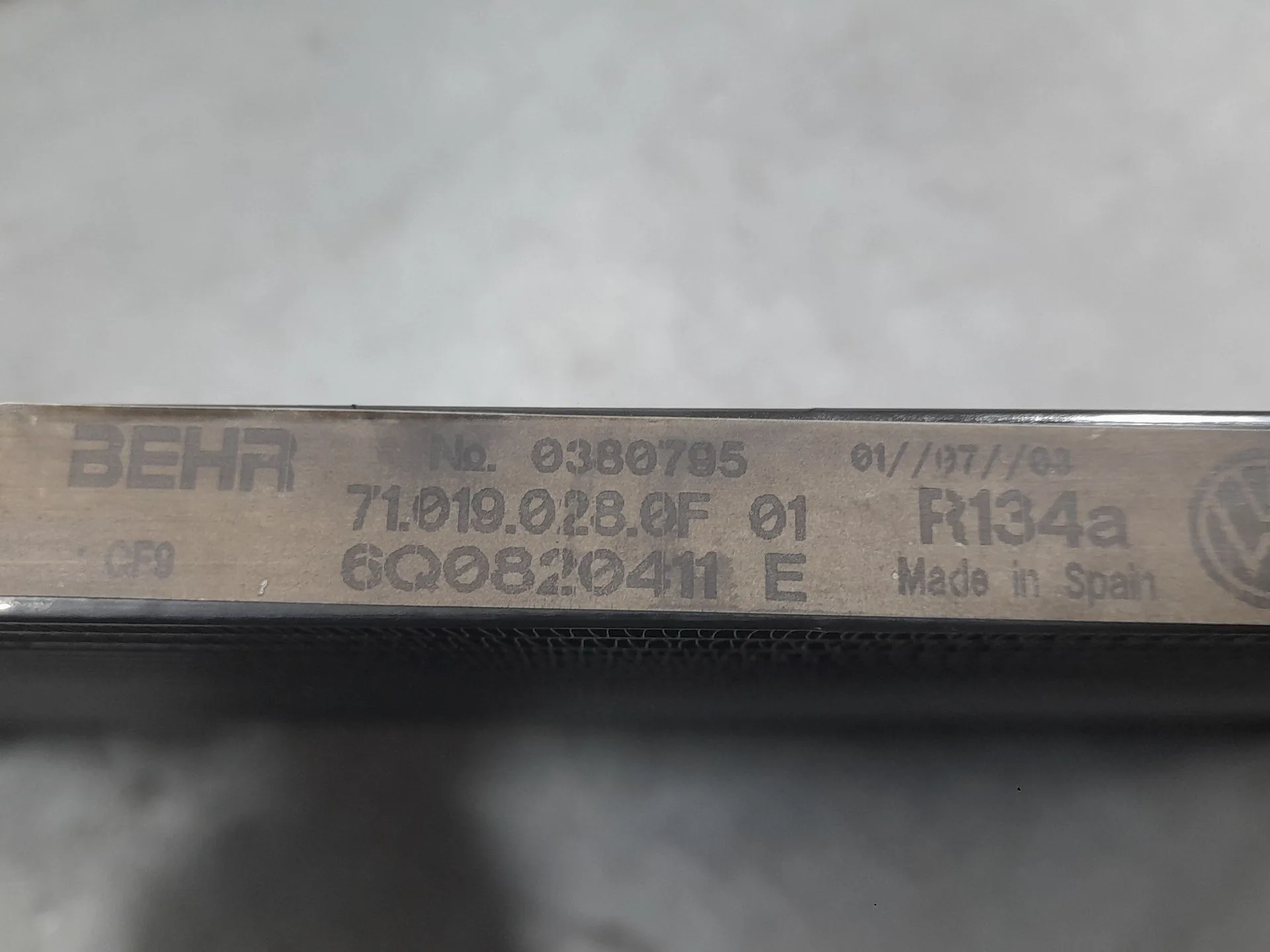 Condensador / Radiador Aire Acondicionado para Seat Ibiza Iii (6L1)