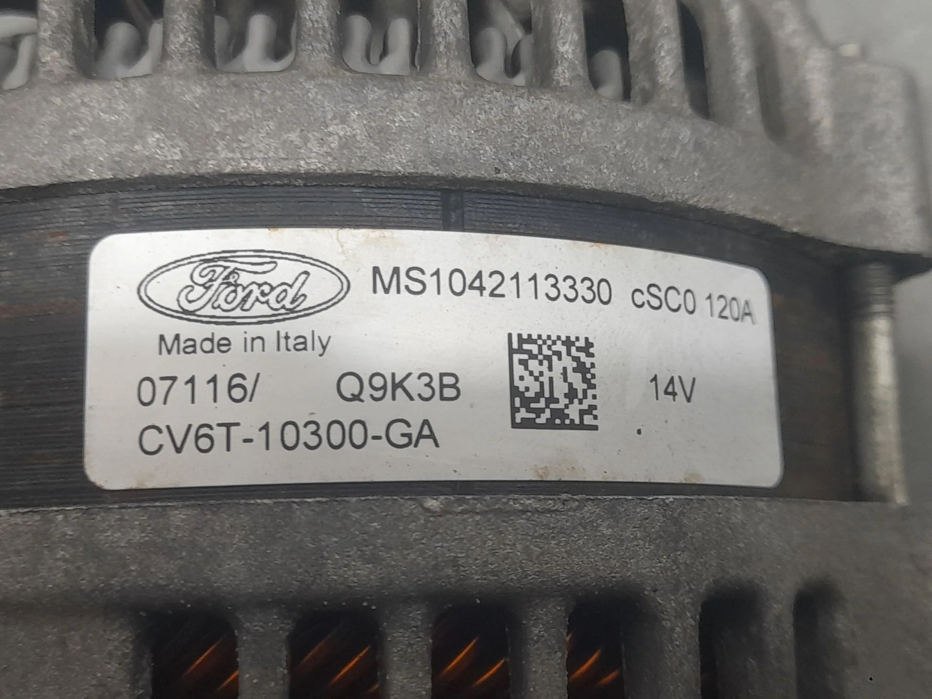 Alternador para Ford Focus Iii